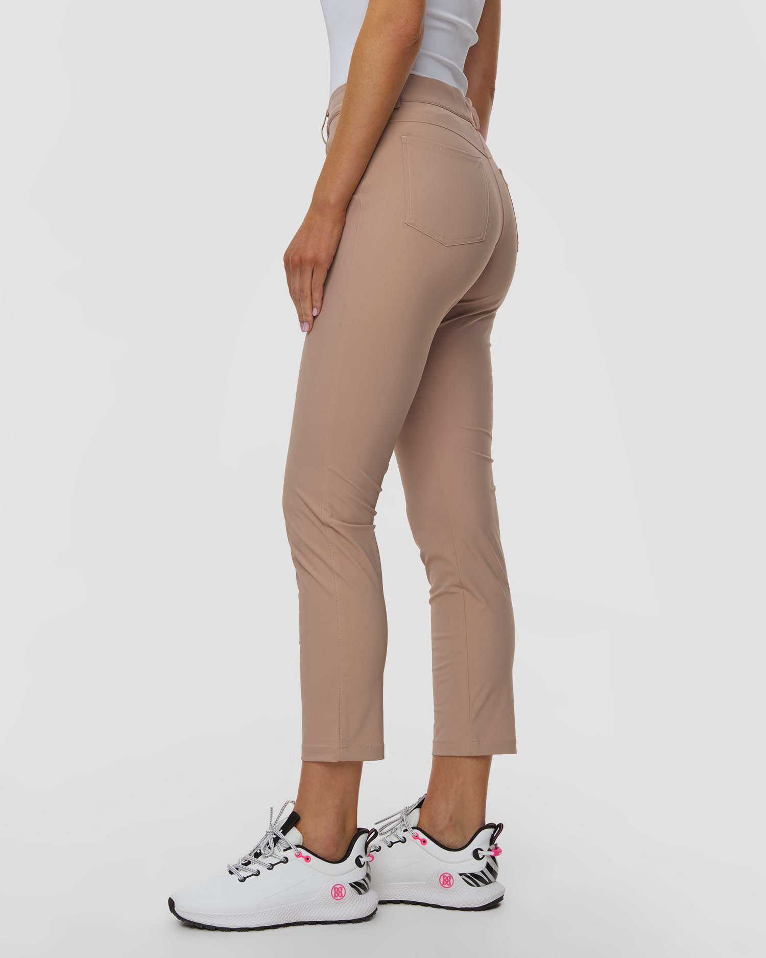 Pantalon beige pour femmes Chervo Silla