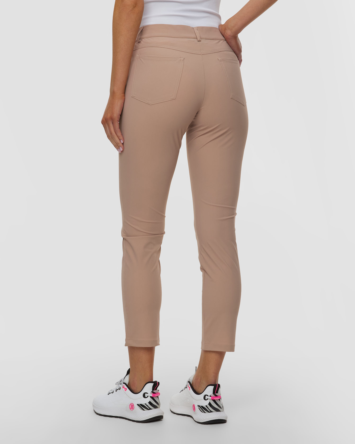 Pantalon beige pour femmes Chervo Silla