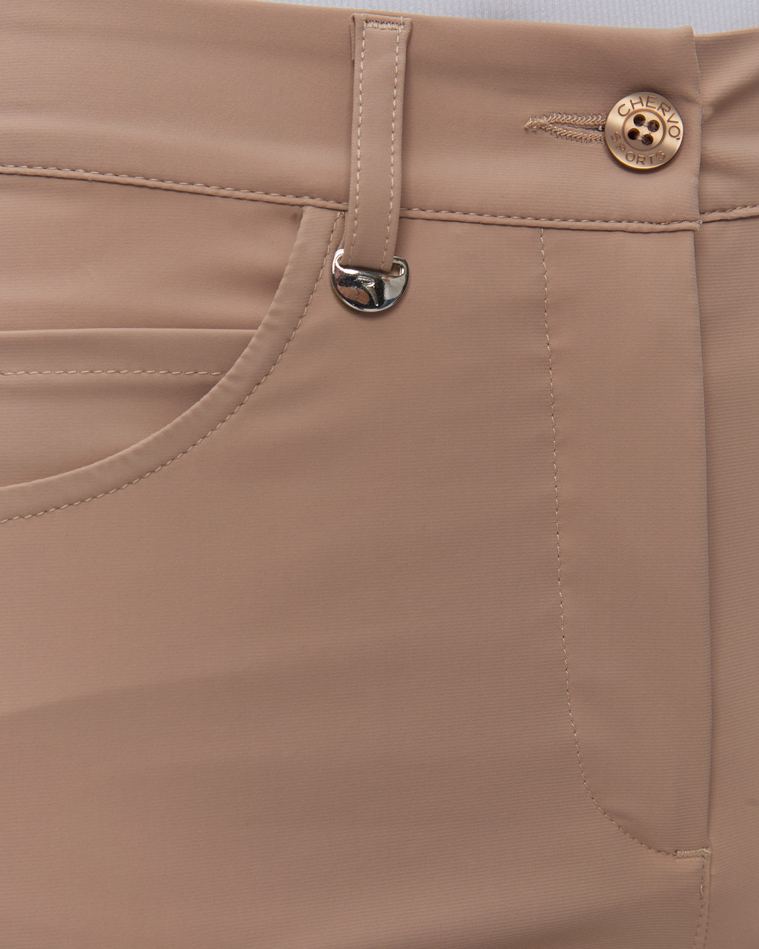 Pantalon beige pour femmes Chervo Silla