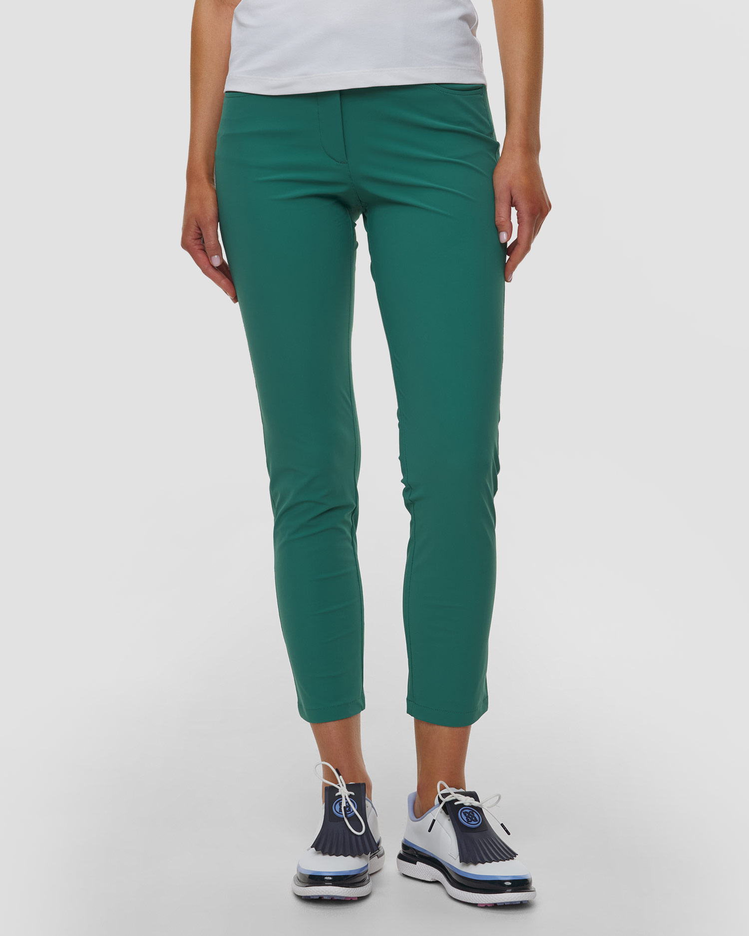 Pantalon vert pour femmes Chervo Silla, Couleur: Zielony