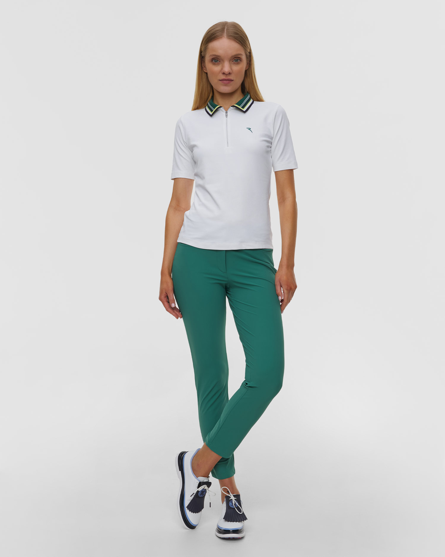 Pantalon vert pour femmes Chervo Silla
