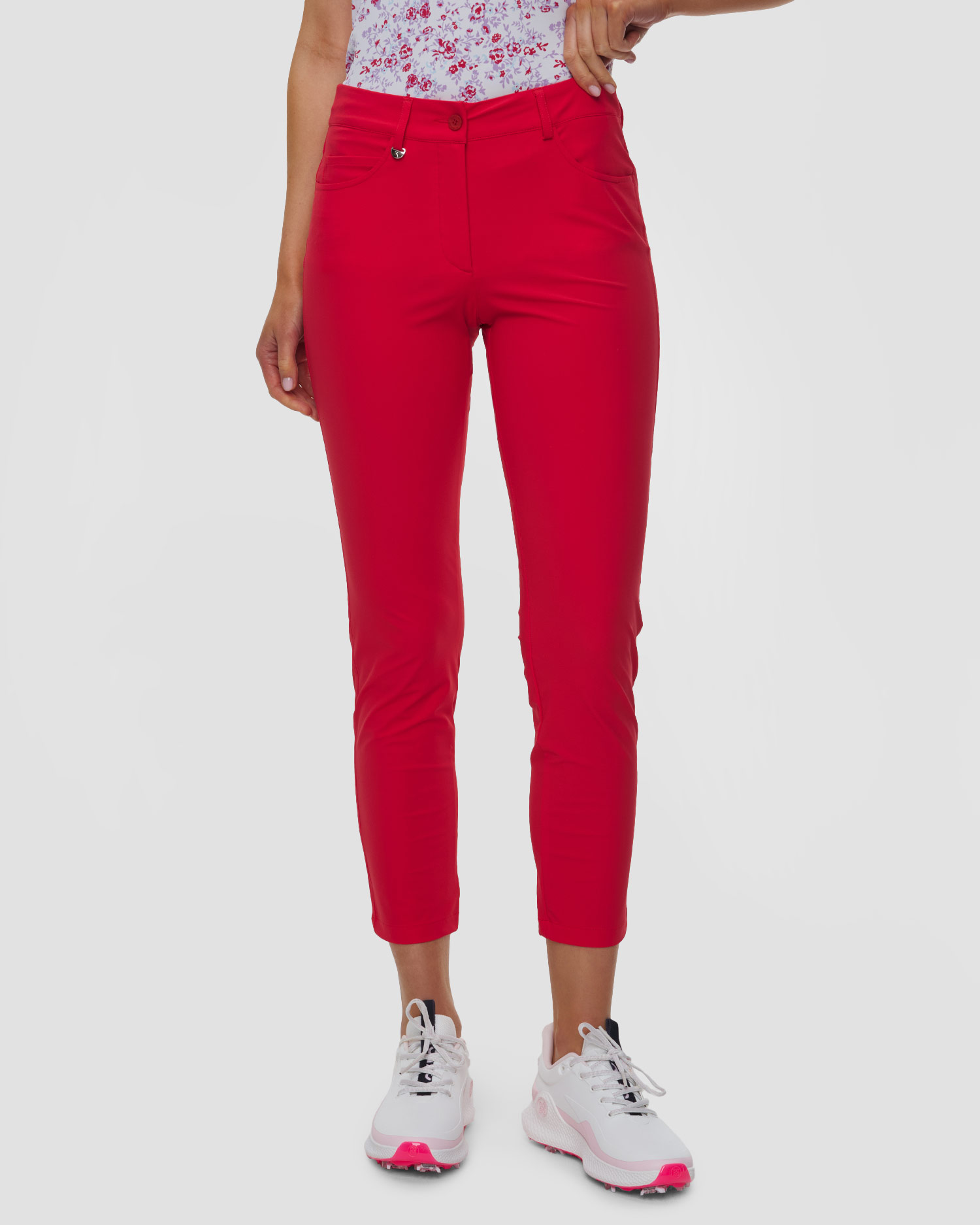Chervo Silla Damenhose in Rot, Farbe/Muster: Czerwony