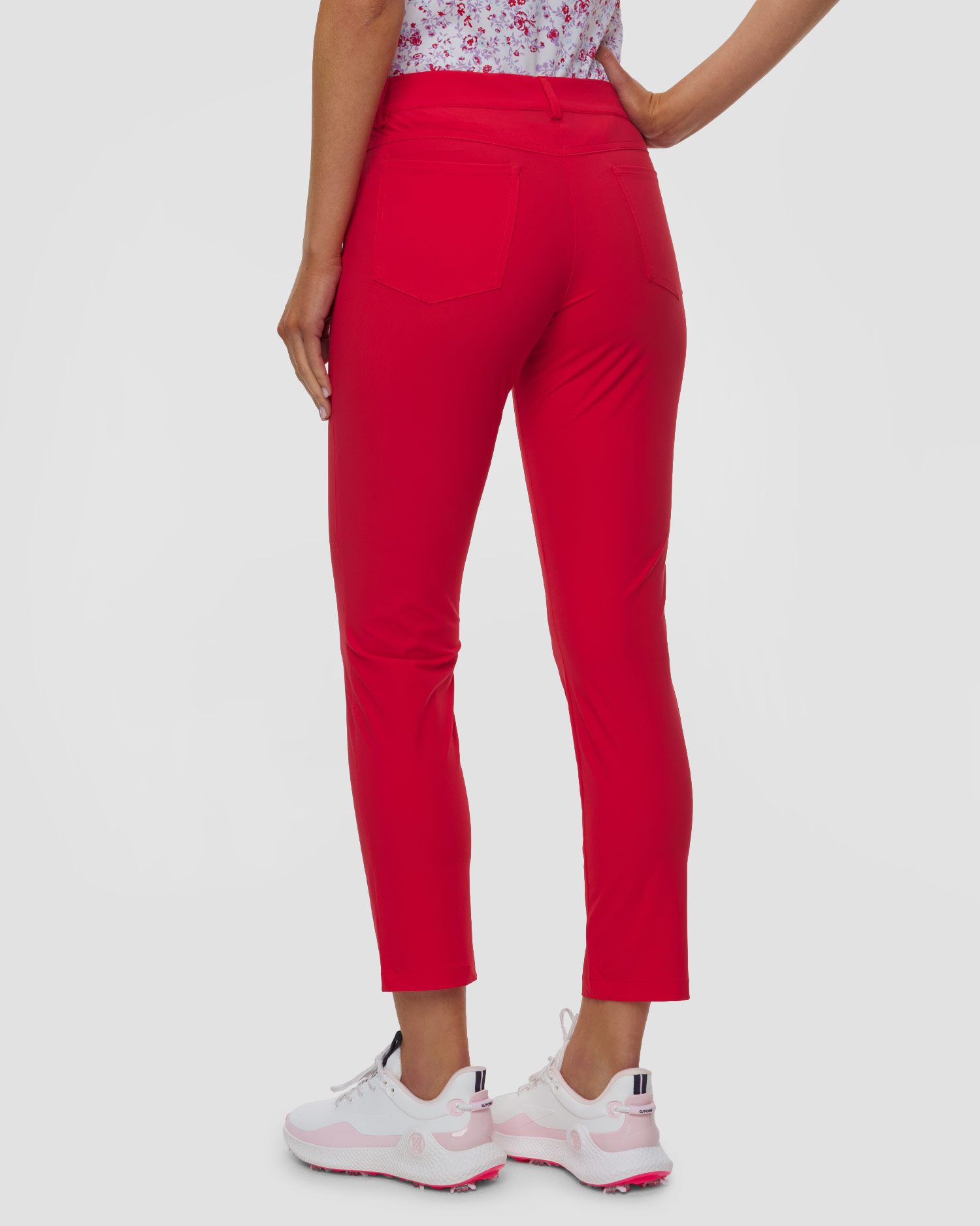 Pantalon rouge pour femmes Chervo Silla