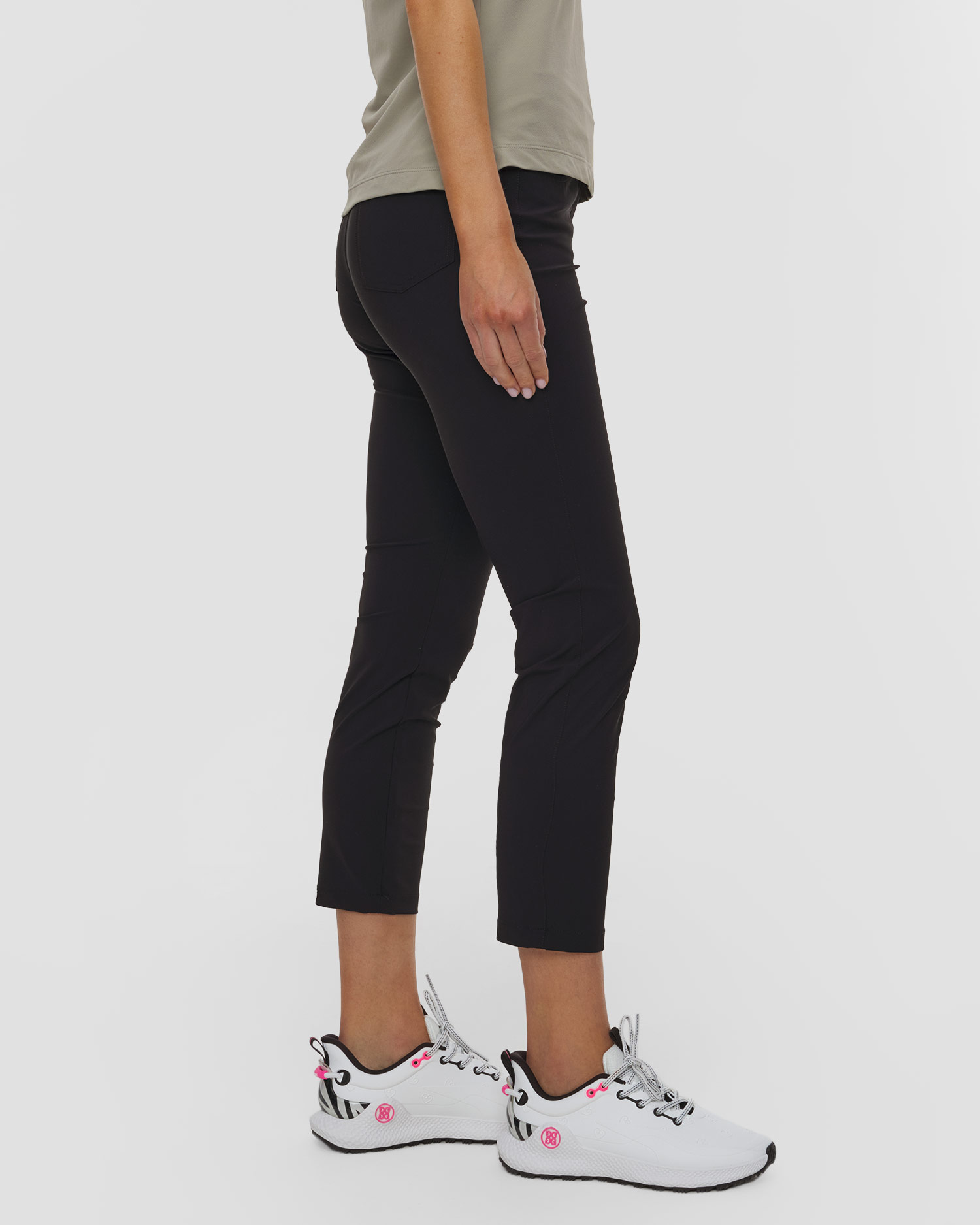 Pantalon noir pour femmes Chervo Silla