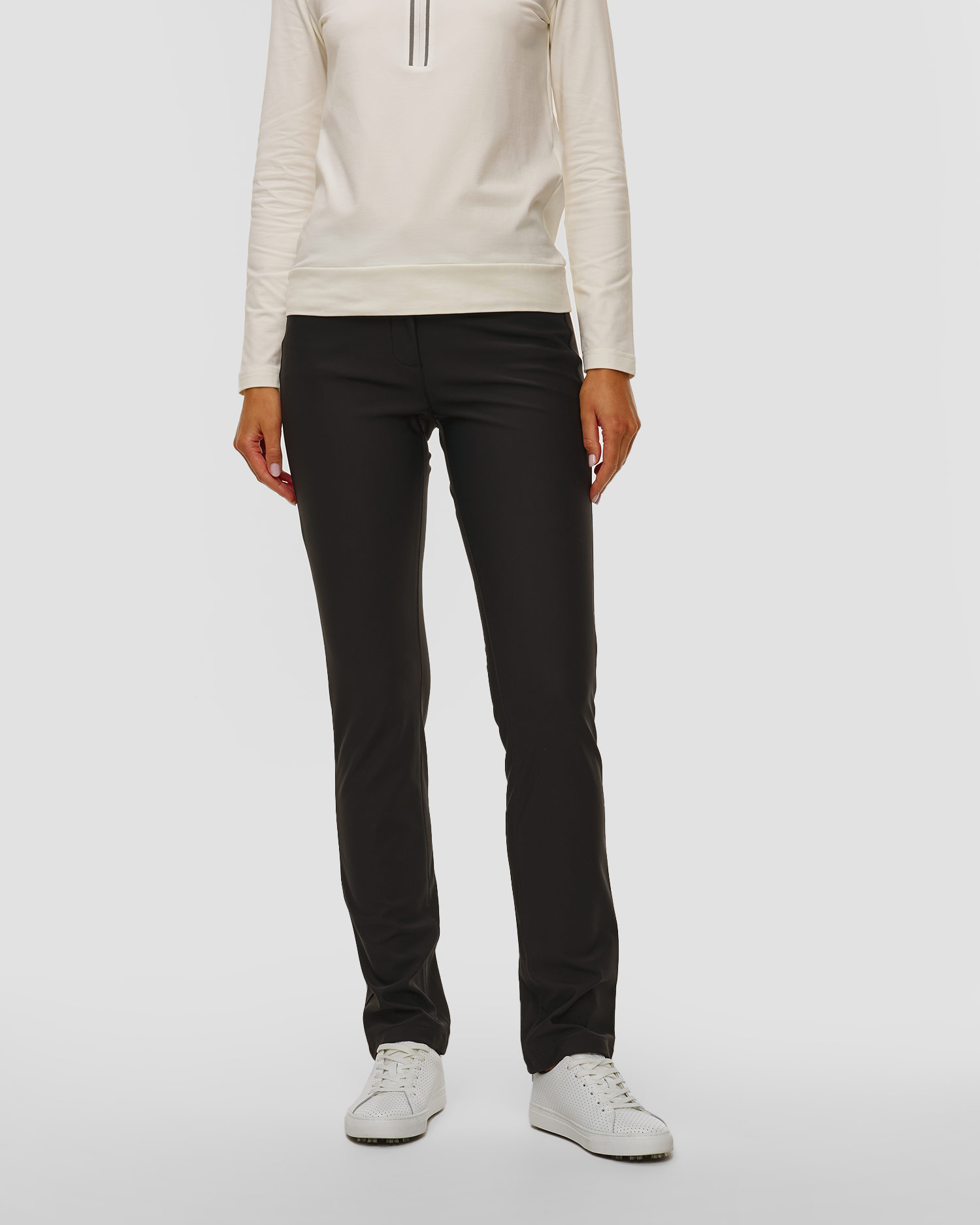 Pantalon softshell noir pour femmes Chervo Soprano