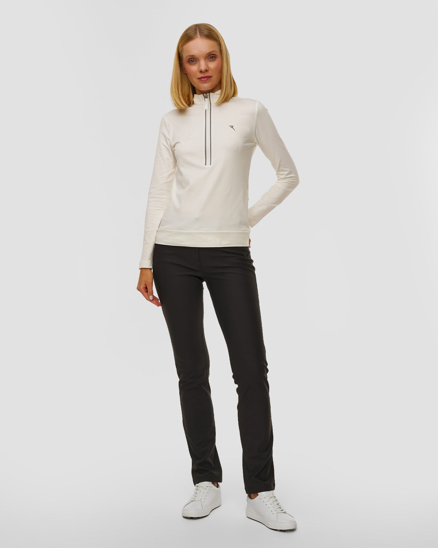 Pantalon softshell noir pour femmes Chervo Soprano