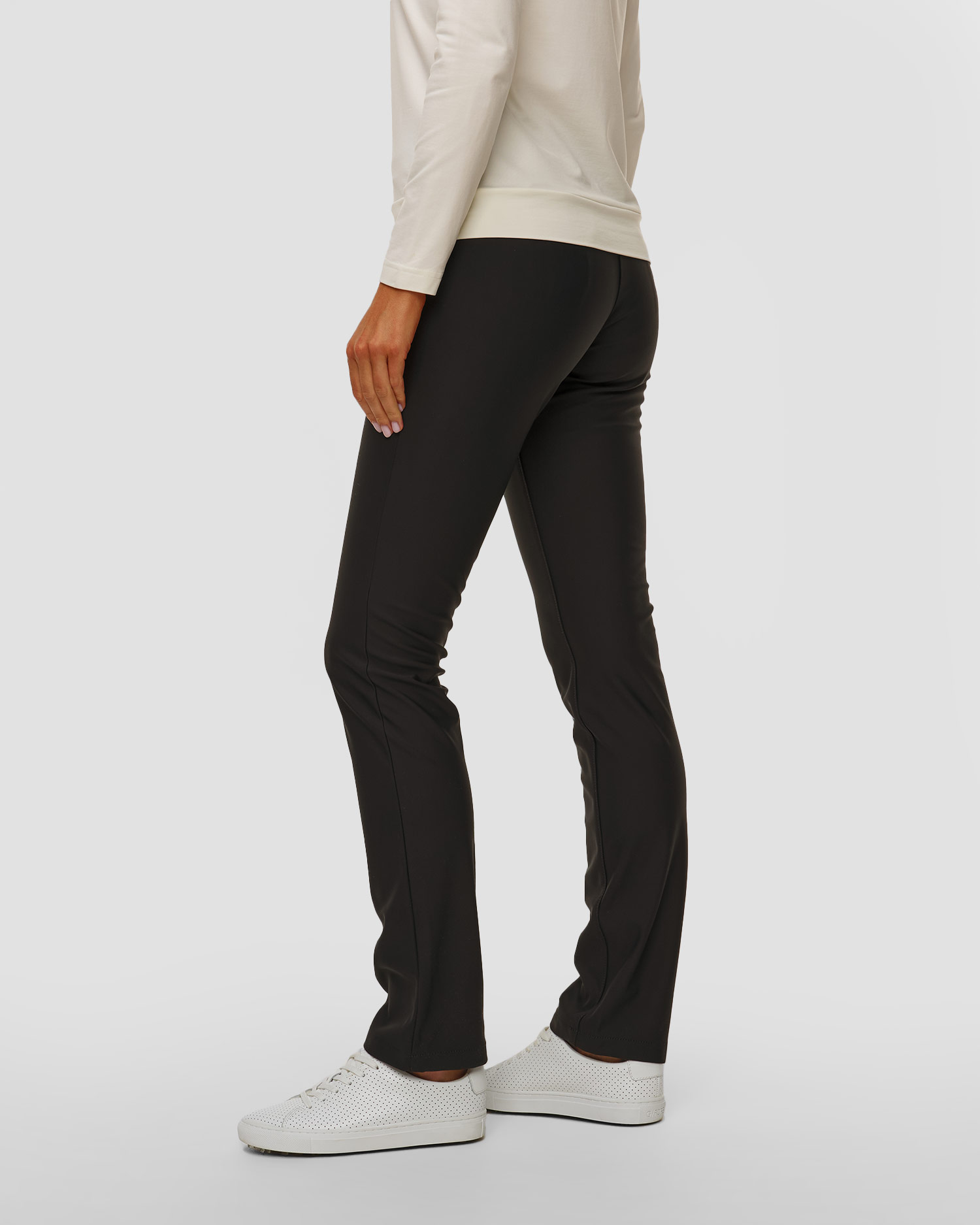 Women's black softshell trousers Chervo Soprano