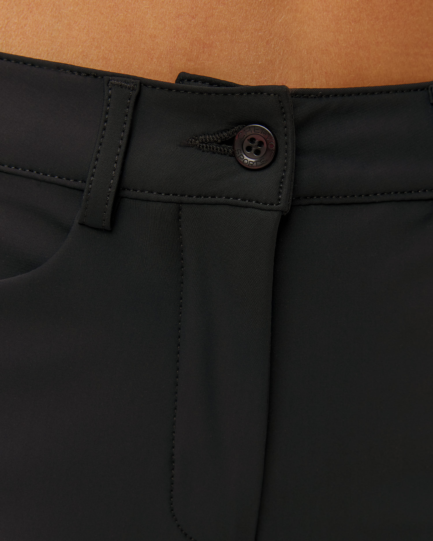 Women's black softshell trousers Chervo Soprano