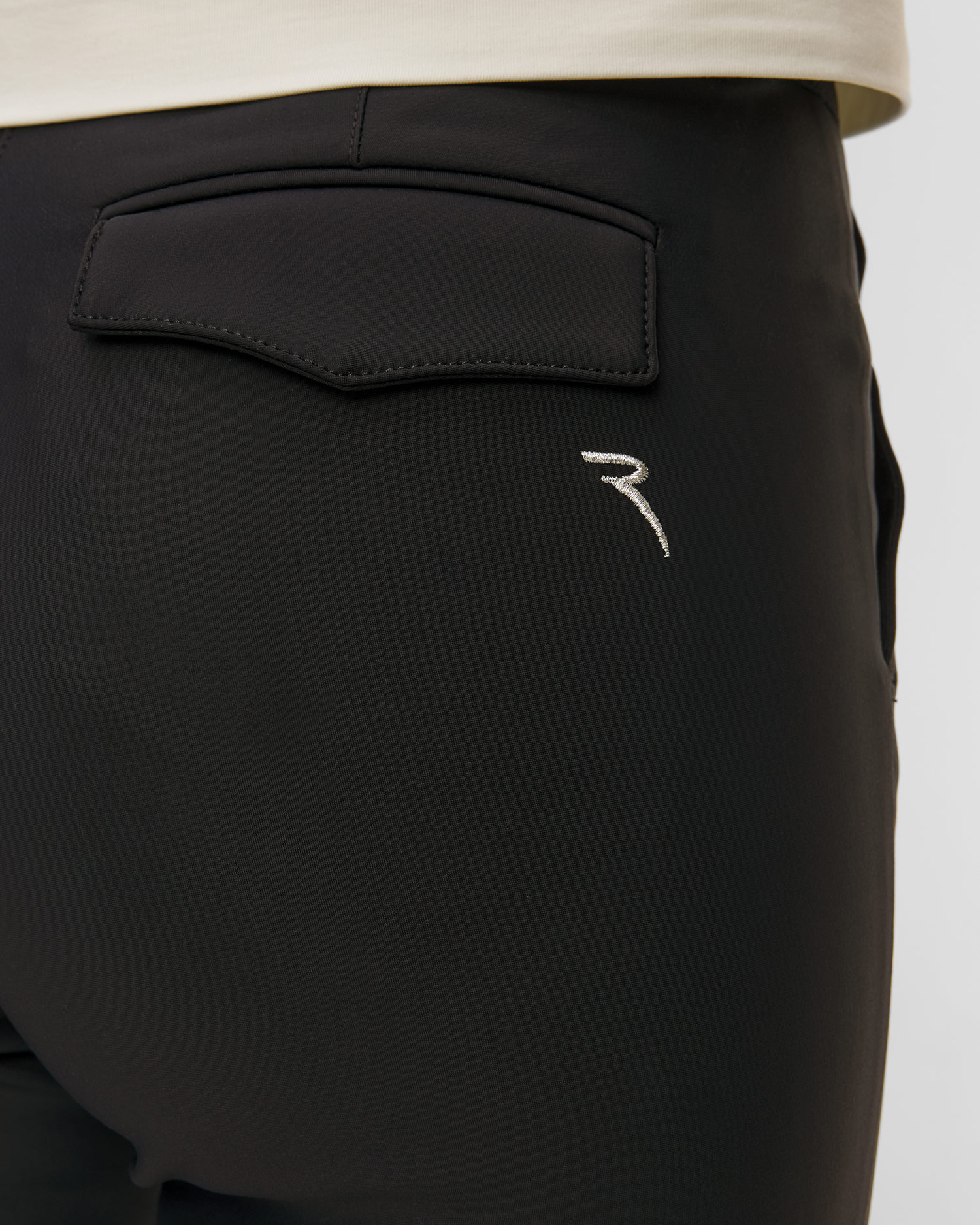 Women's black softshell trousers Chervo Sisma