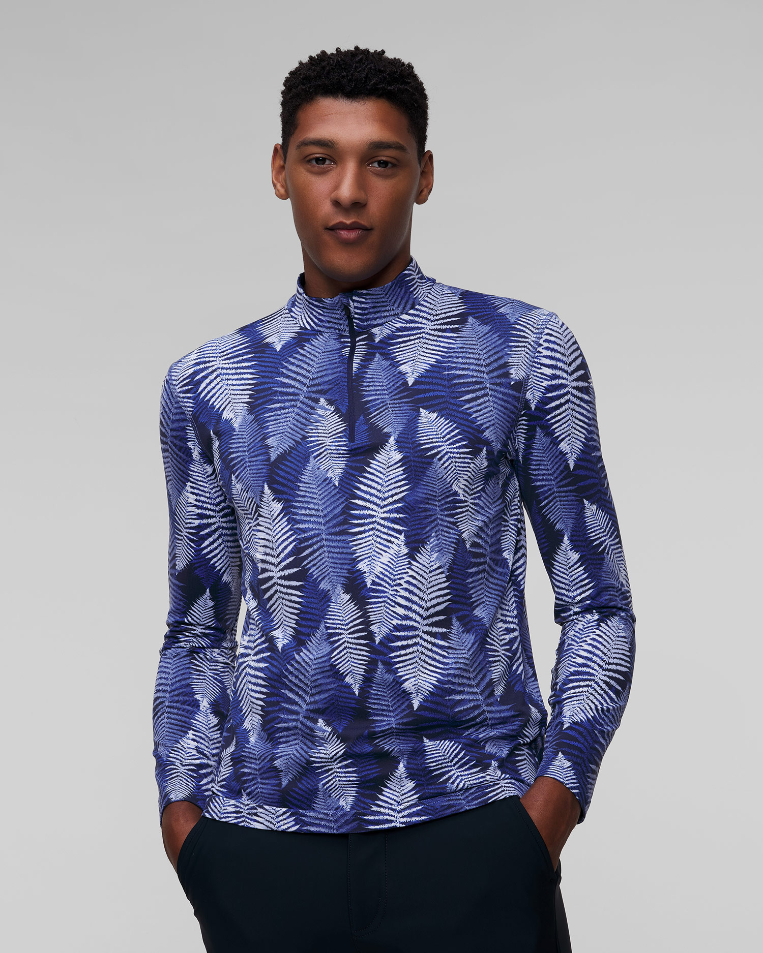 Men's half zip turtleneck Chervo Torroncino