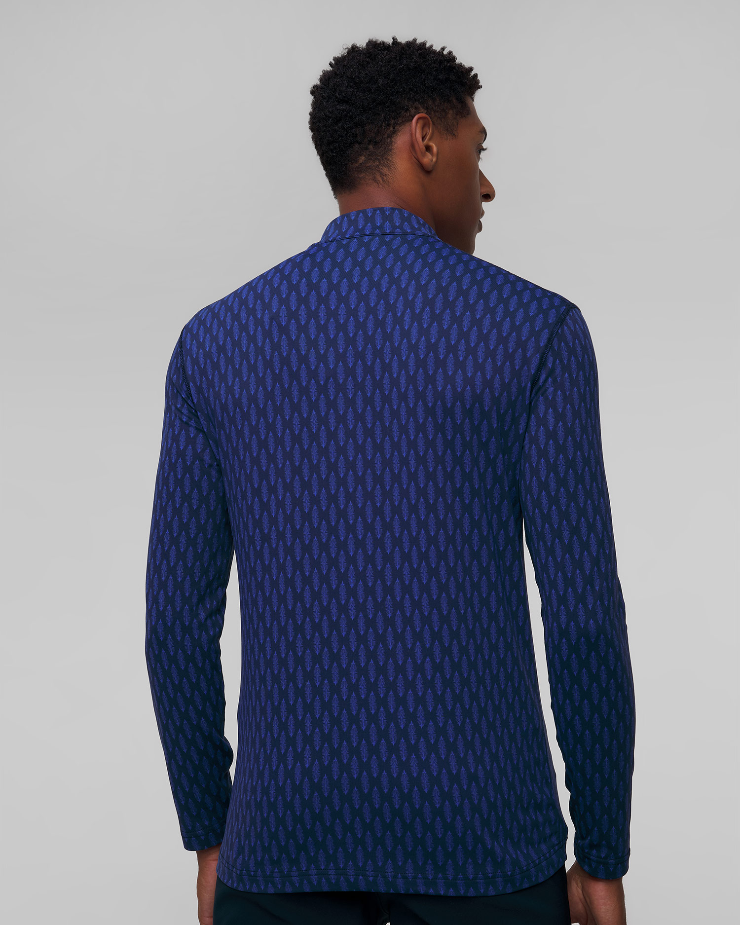 Dolcevita con mezza cerniera da uomo Chervo Torroncino