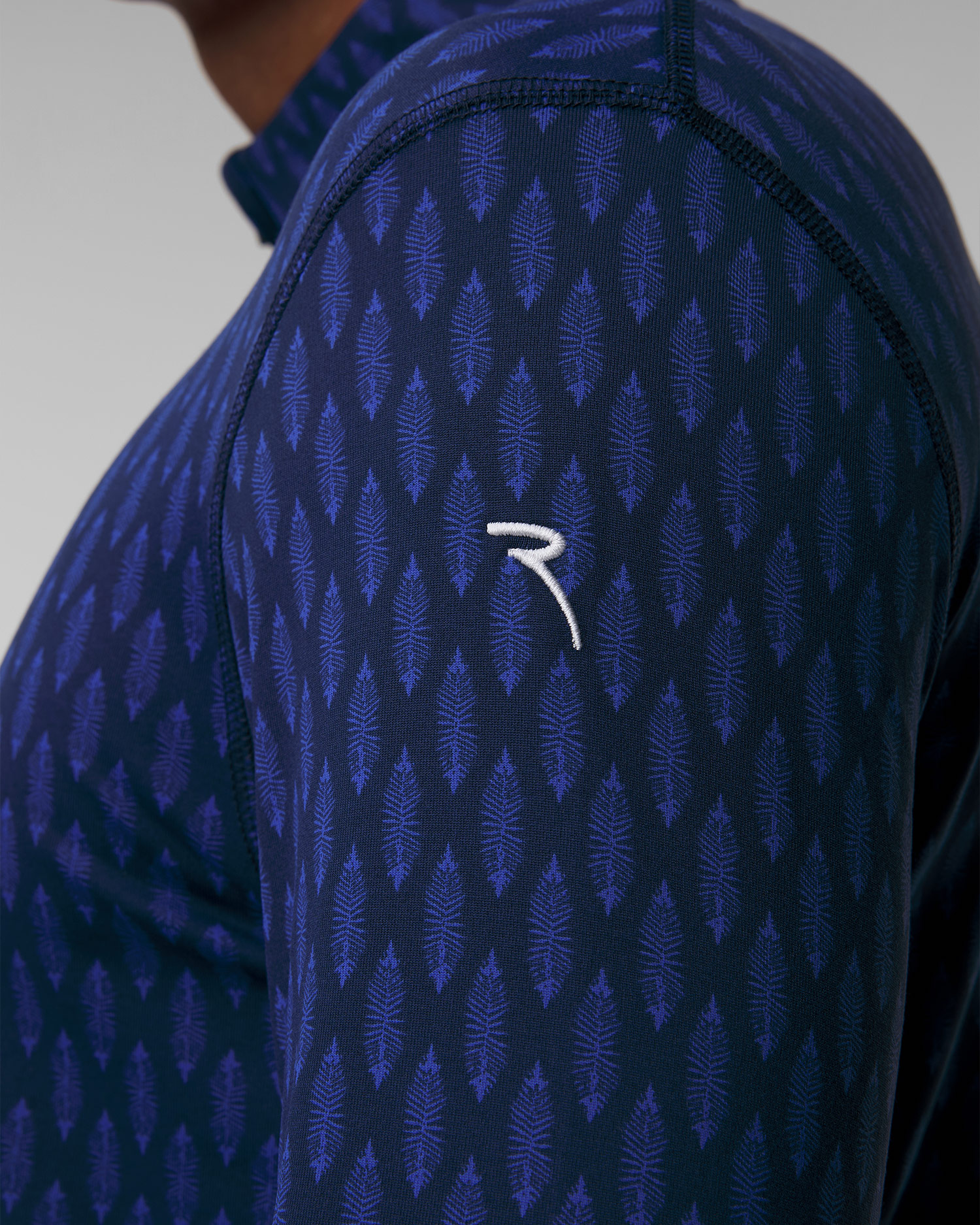 Dolcevita con mezza cerniera da uomo Chervo Torroncino