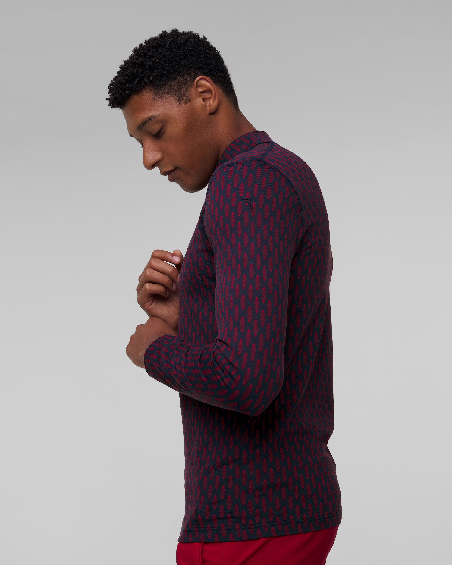 Men's half zip turtleneck Chervo Torroncino