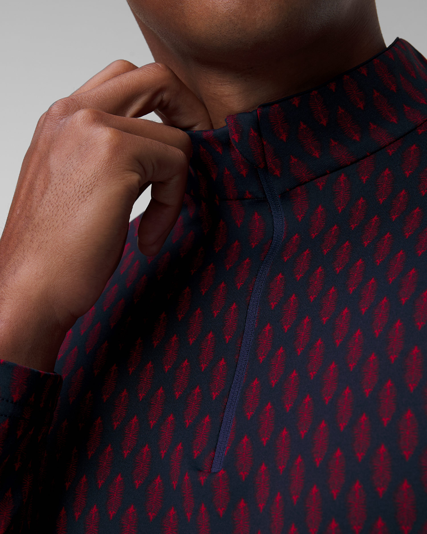 Men's half zip turtleneck Chervo Torroncino