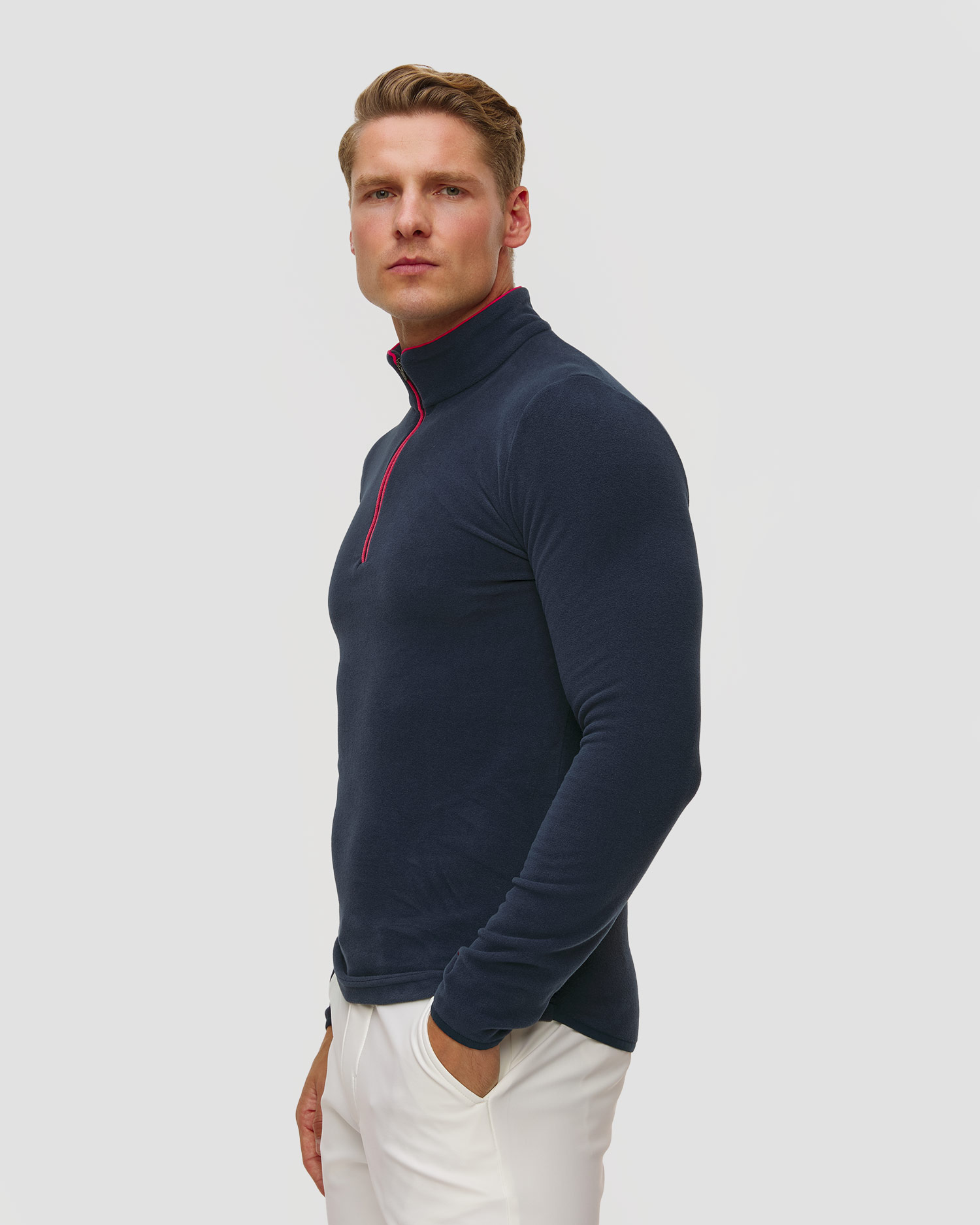 Granatowy sweter męski Chervo Tenore