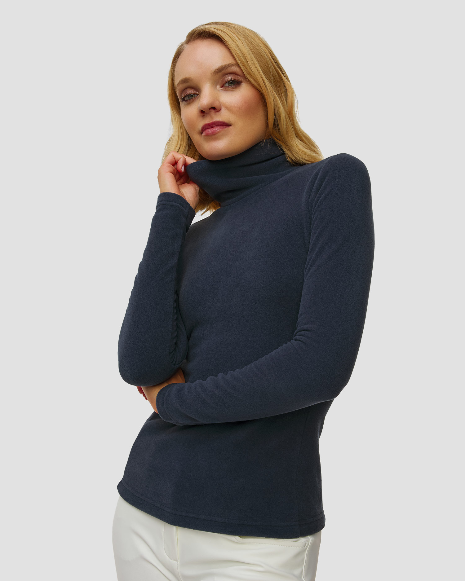 Women's fleece turtleneck Chervo Traffic