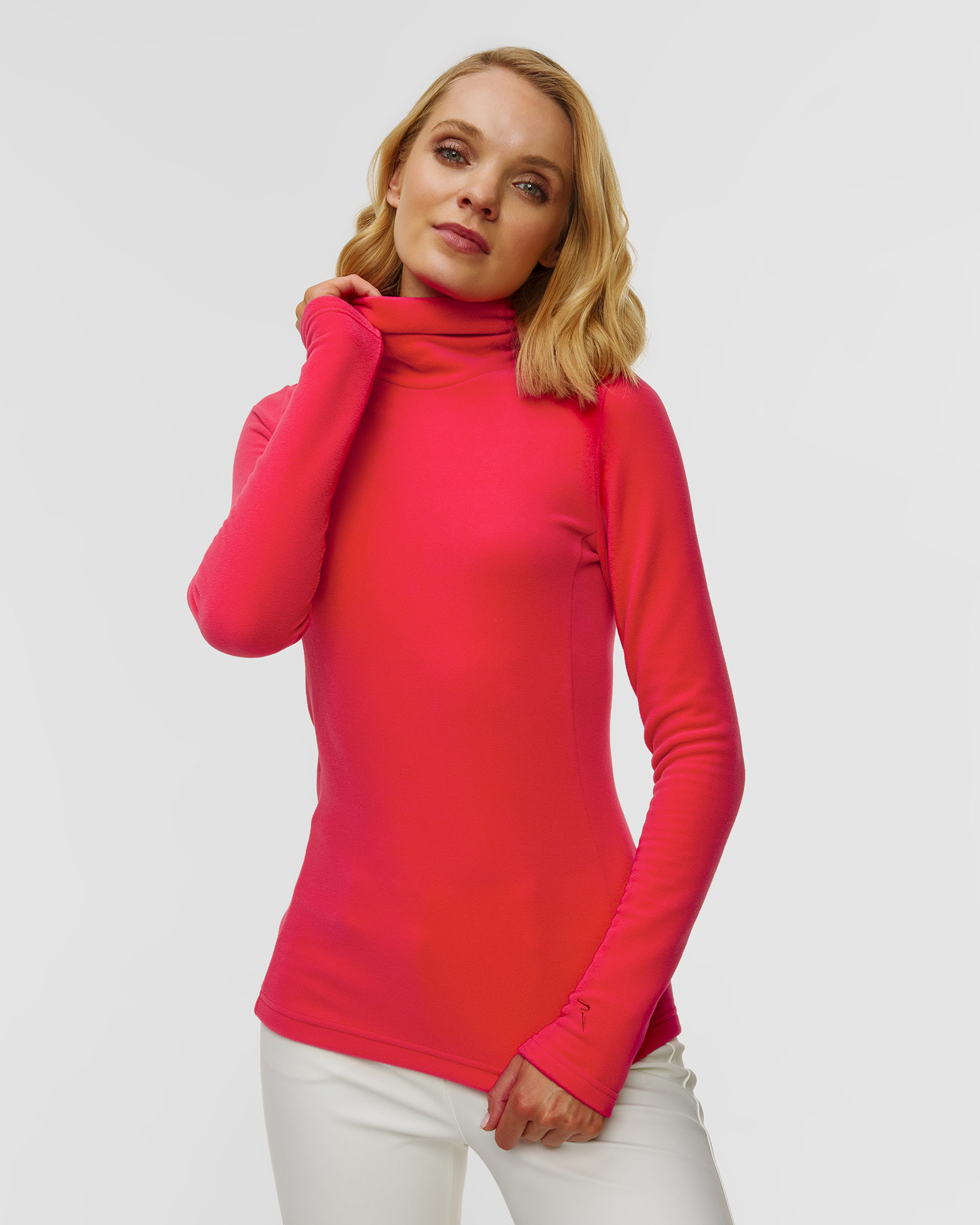 Women's fleece turtleneck Chervo Traffic