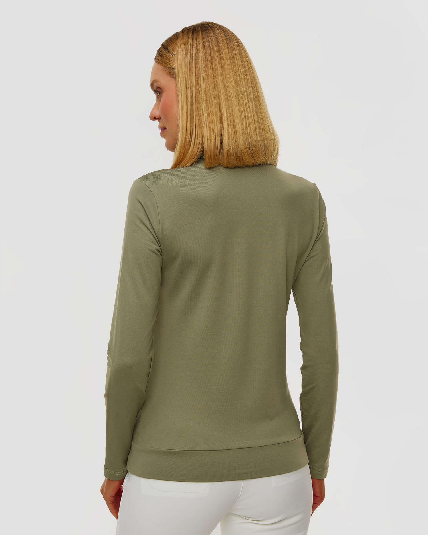 Zielony golf damski Chervo Trapezista