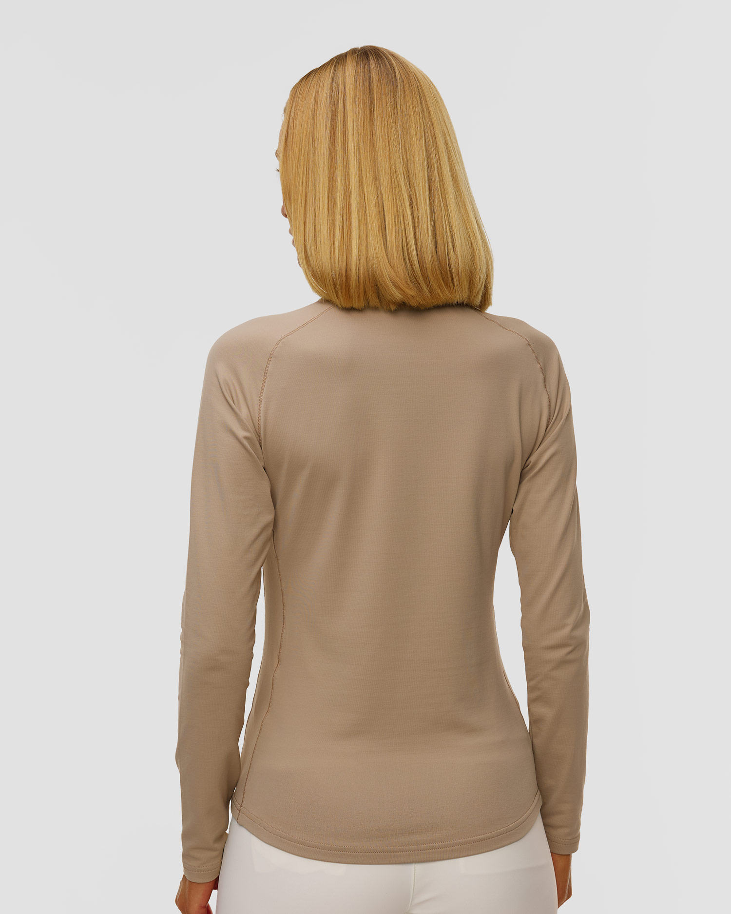 Women's beige turtleneck Chervo Tester