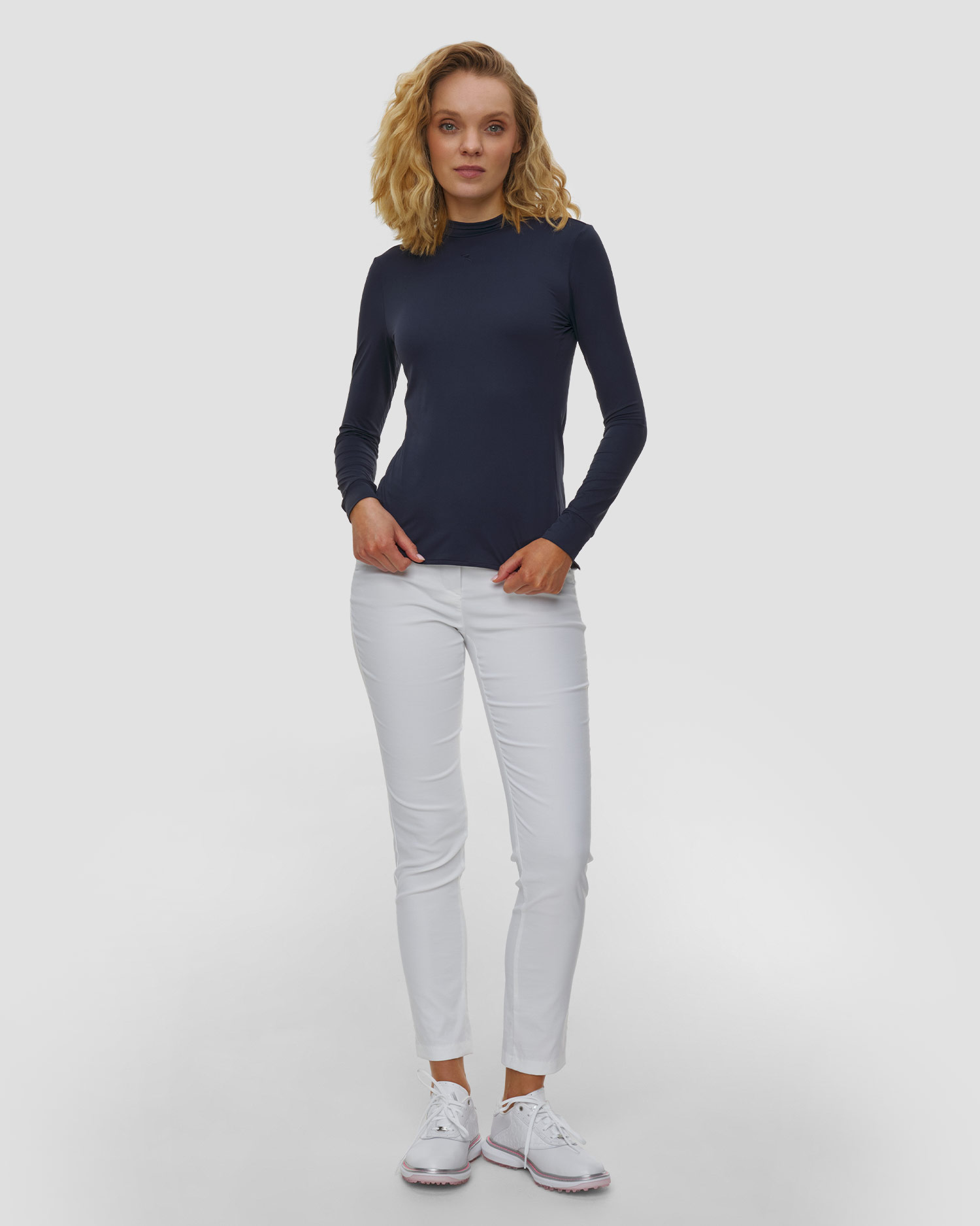 Dámský tmavě modrý longsleeve Chervo Tristana