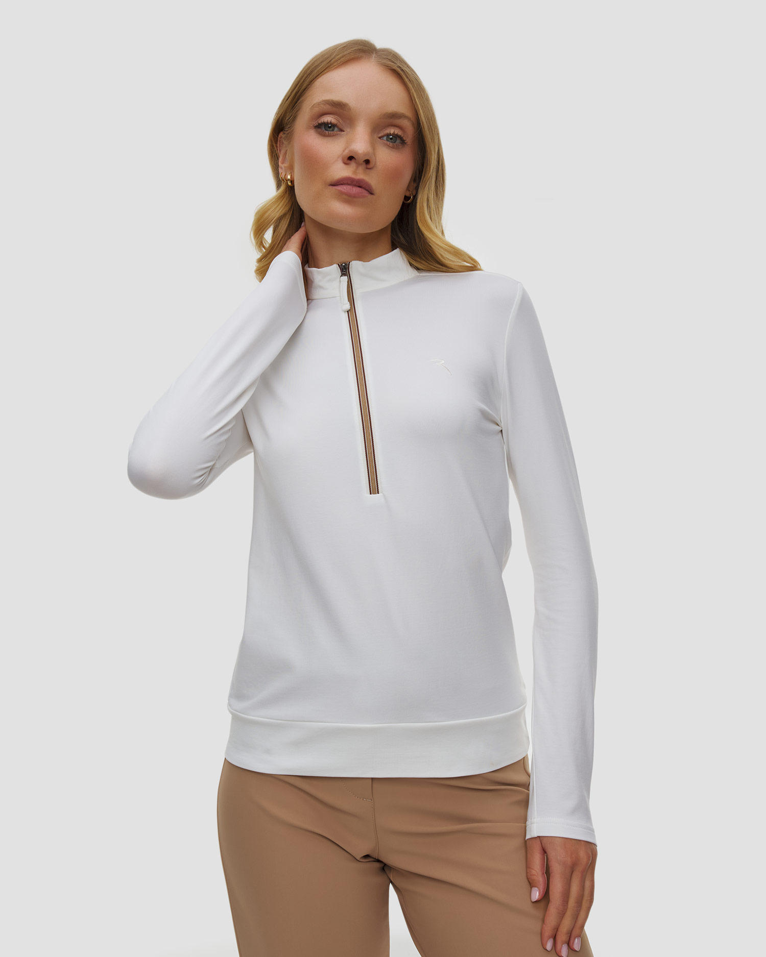 Dolcevita da donna Chervo Thalia, Colore/Disegno: Biały