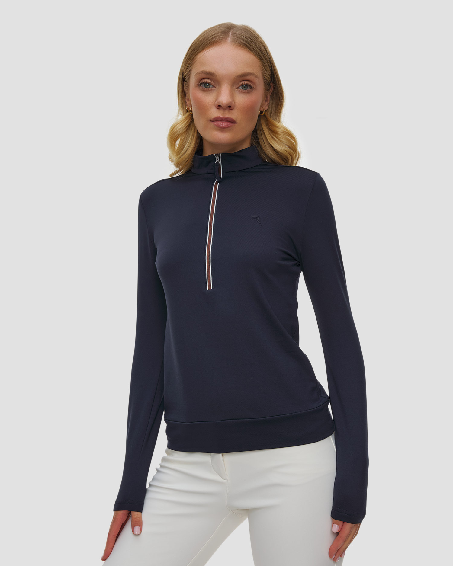 Dolcevita da donna Chervo Thalia, Colore/Disegno: Granatowy