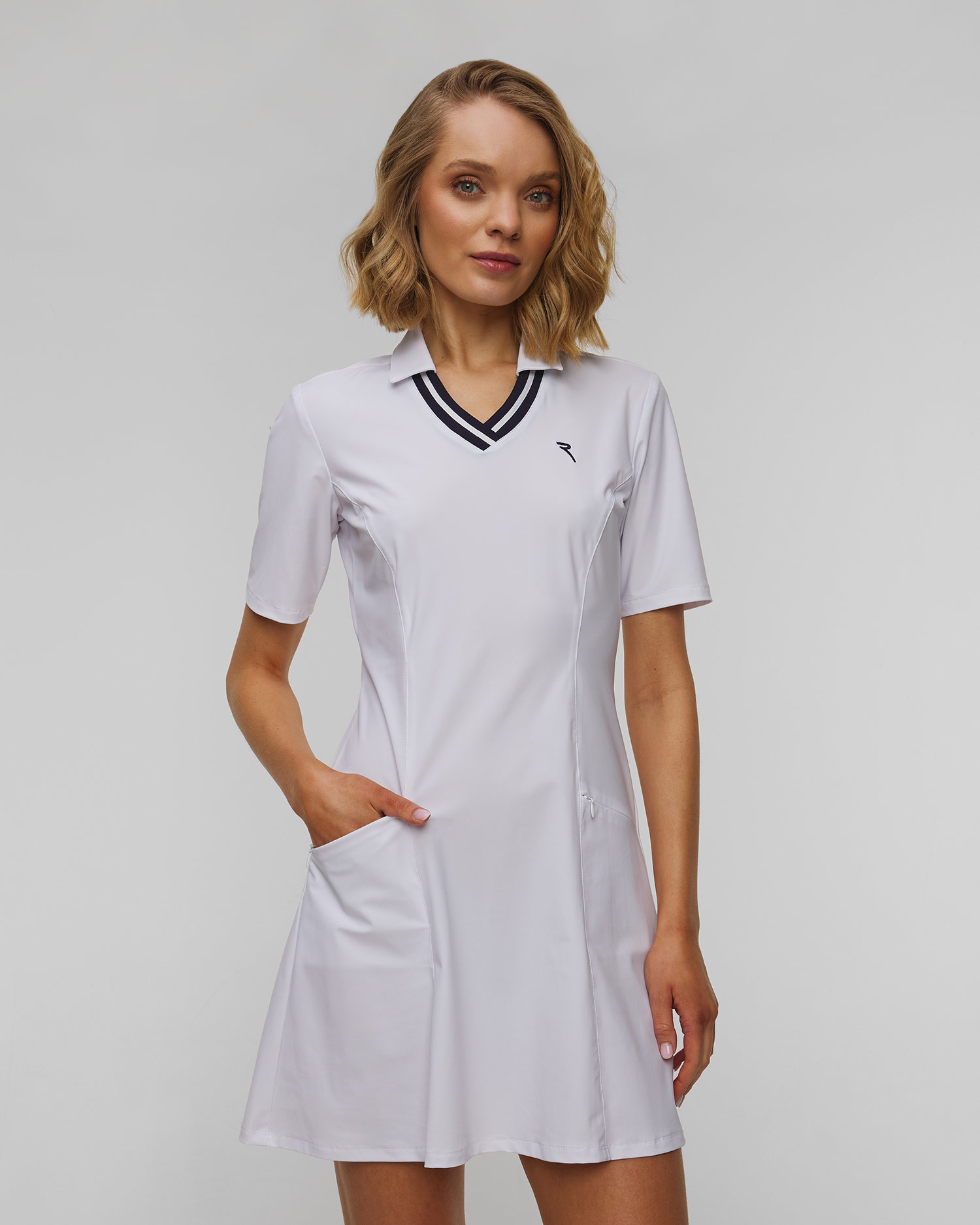 Sukienka Chervo Vivace, Kolor/Wzór: Biały