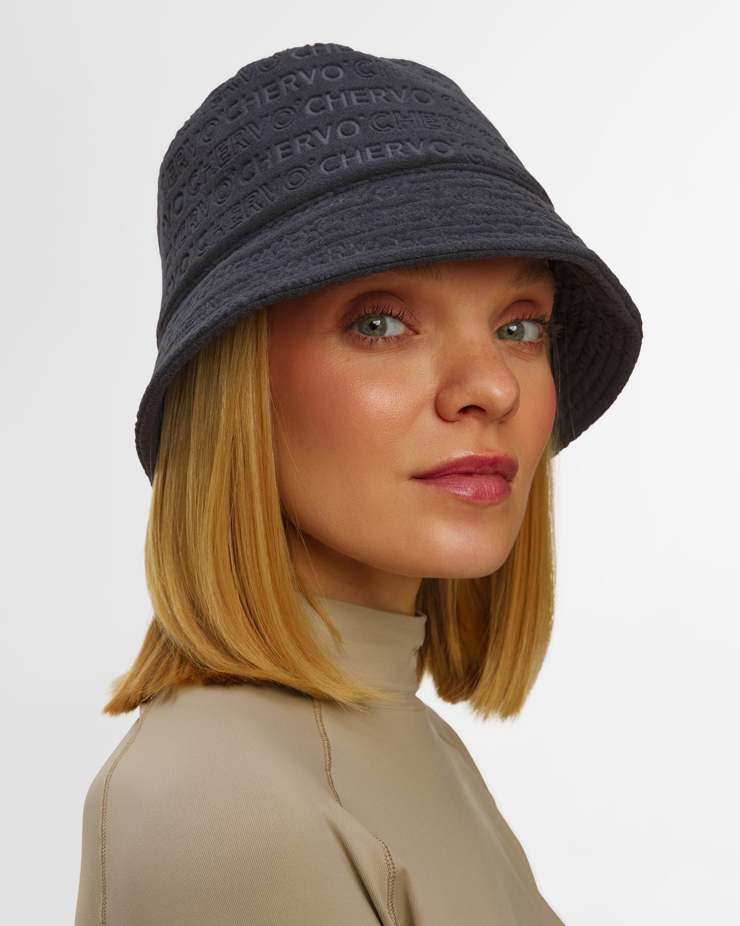 Chervo Wallover Fleece Hut in Marineblau