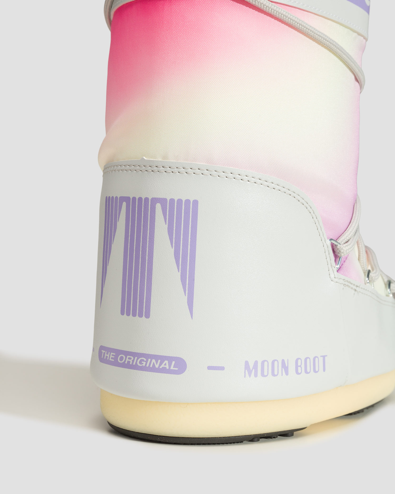 Women's snow boots Moon Boot Icon Tie Dye Grey