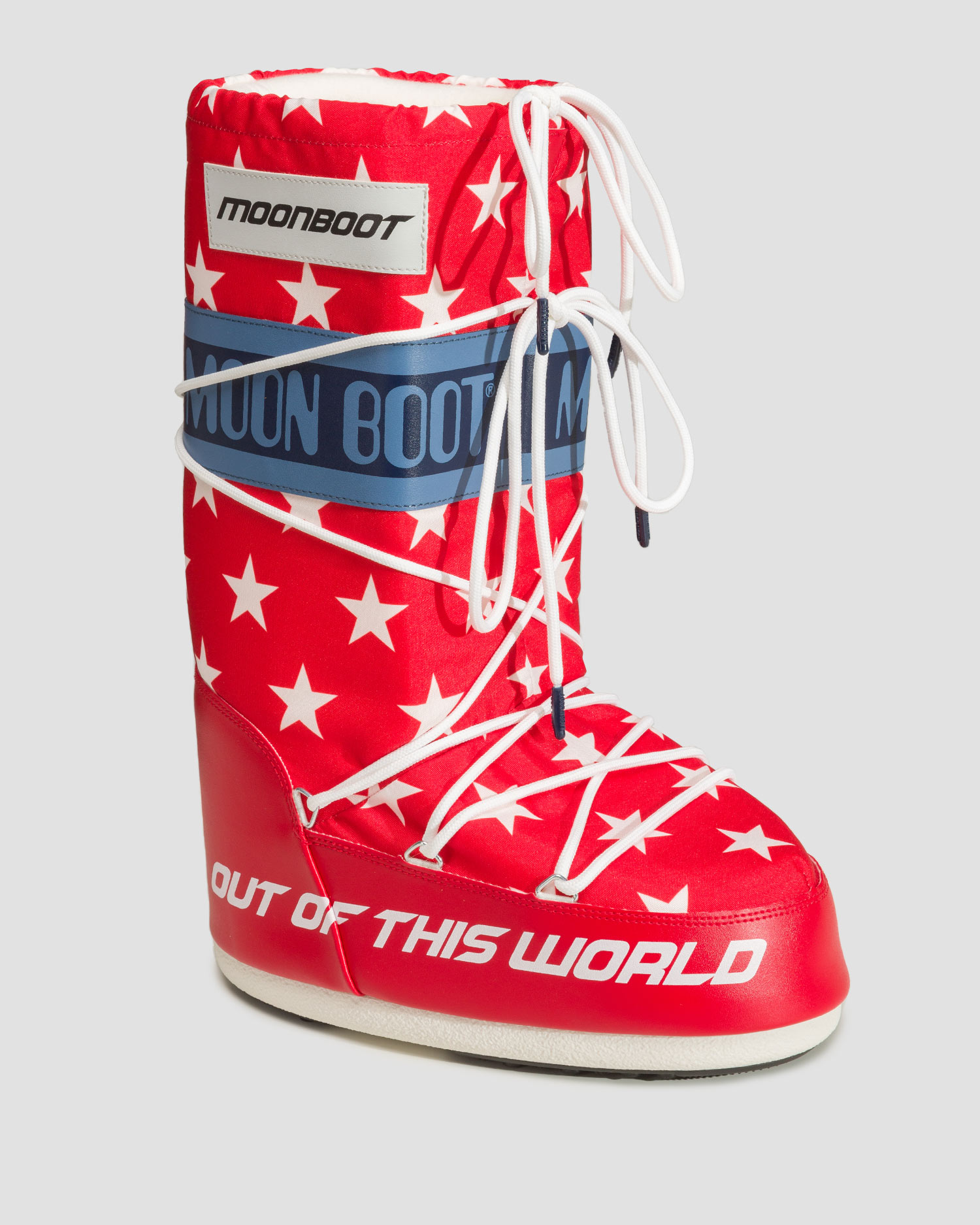 Women's snow boots Tecnica Moon Boot Icon Retrobiker Red