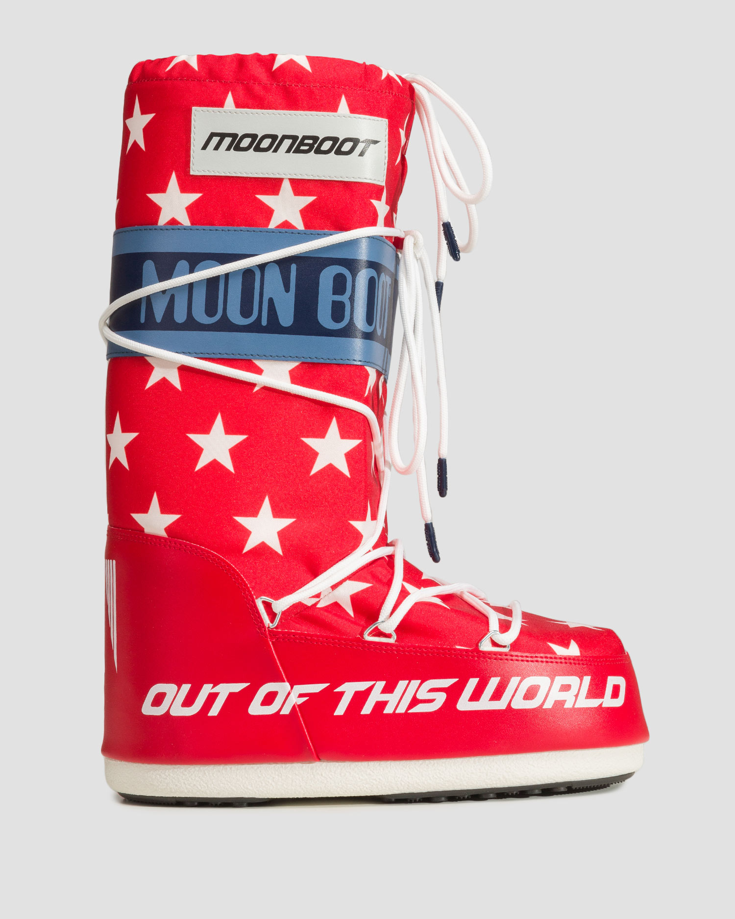 Women's snow boots Tecnica Moon Boot Icon Retrobiker Red