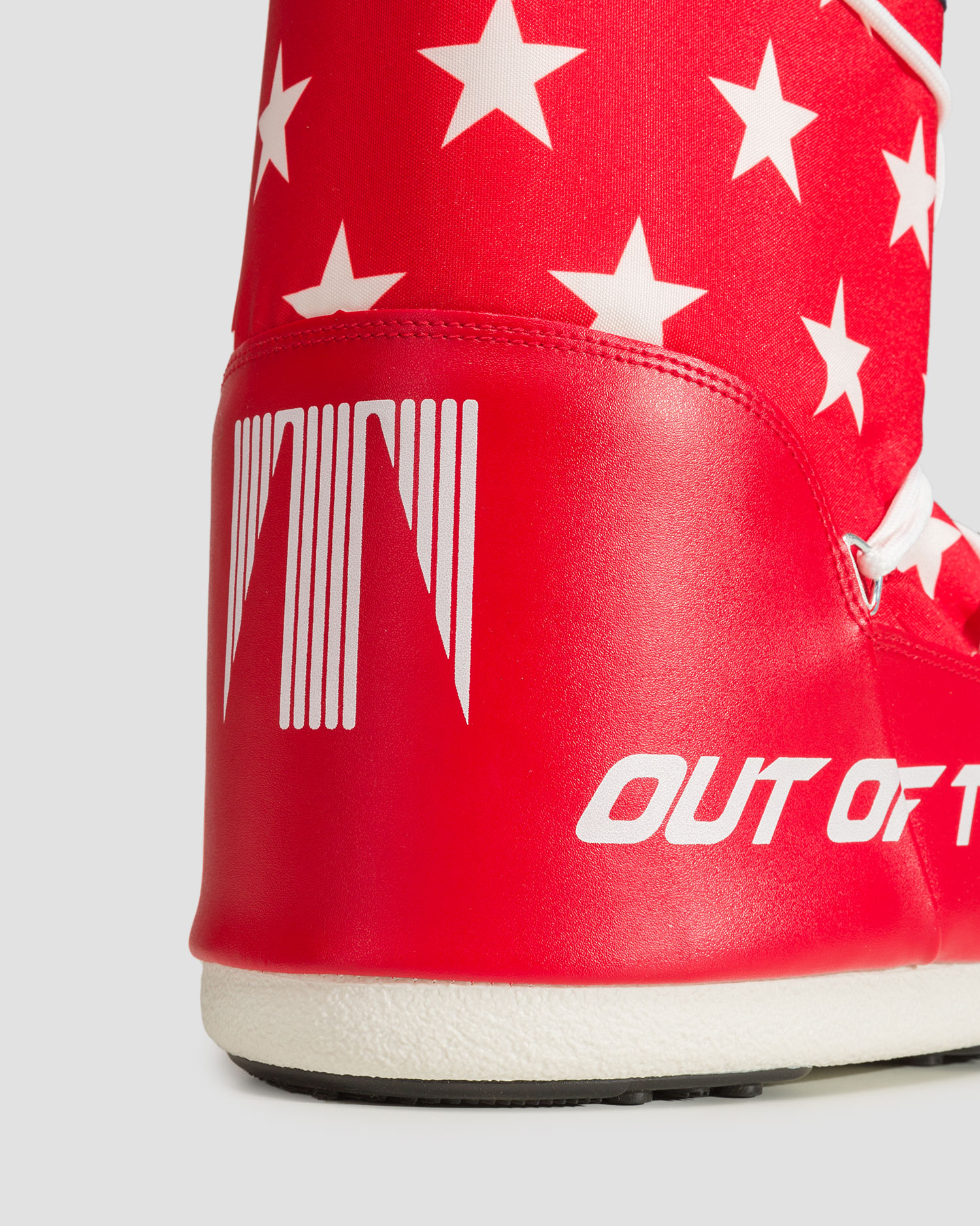 Women's snow boots Tecnica Moon Boot Icon Retrobiker Red