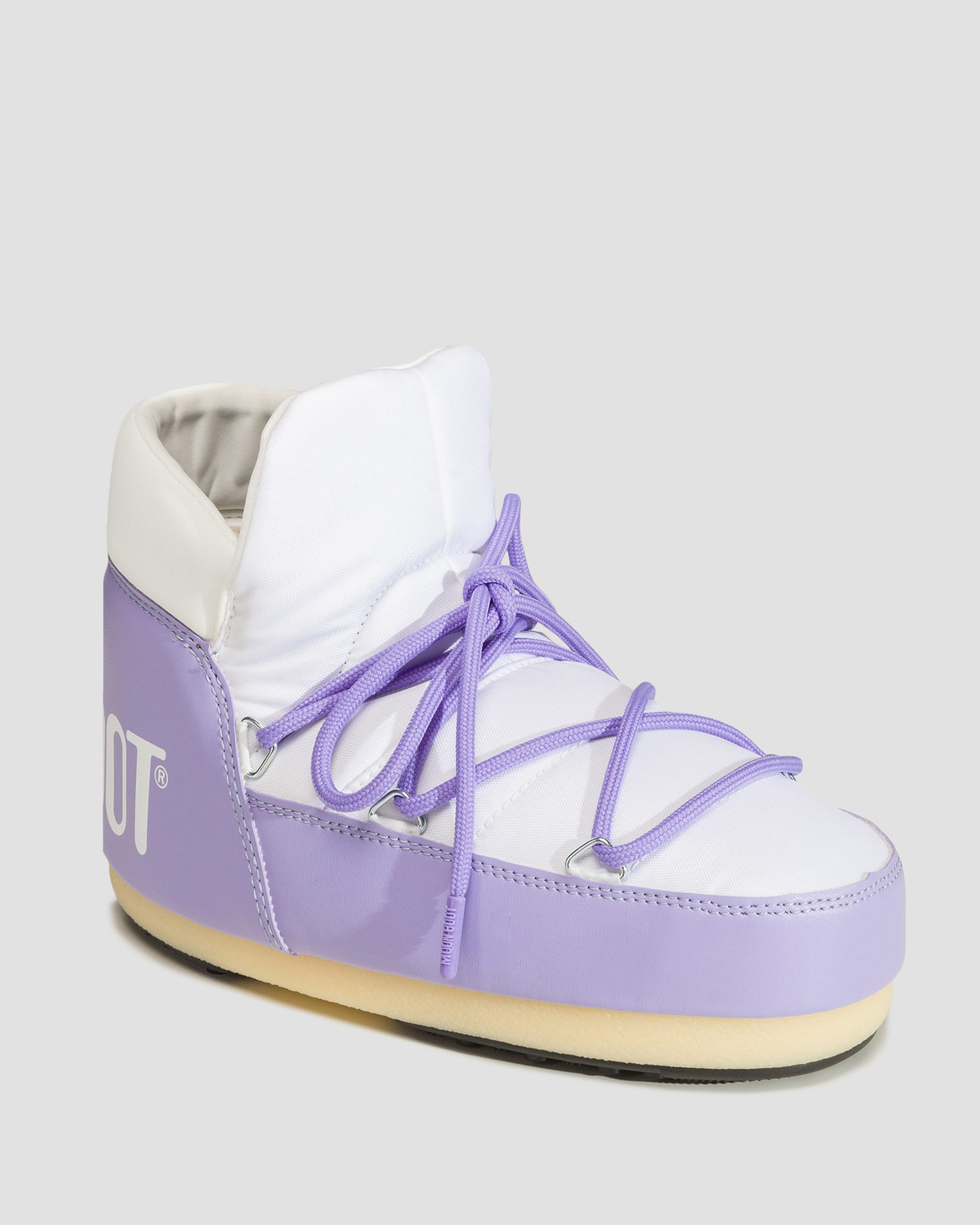 Moon Boot Pumps Bi-Color Violett Damen-Schneestiefel