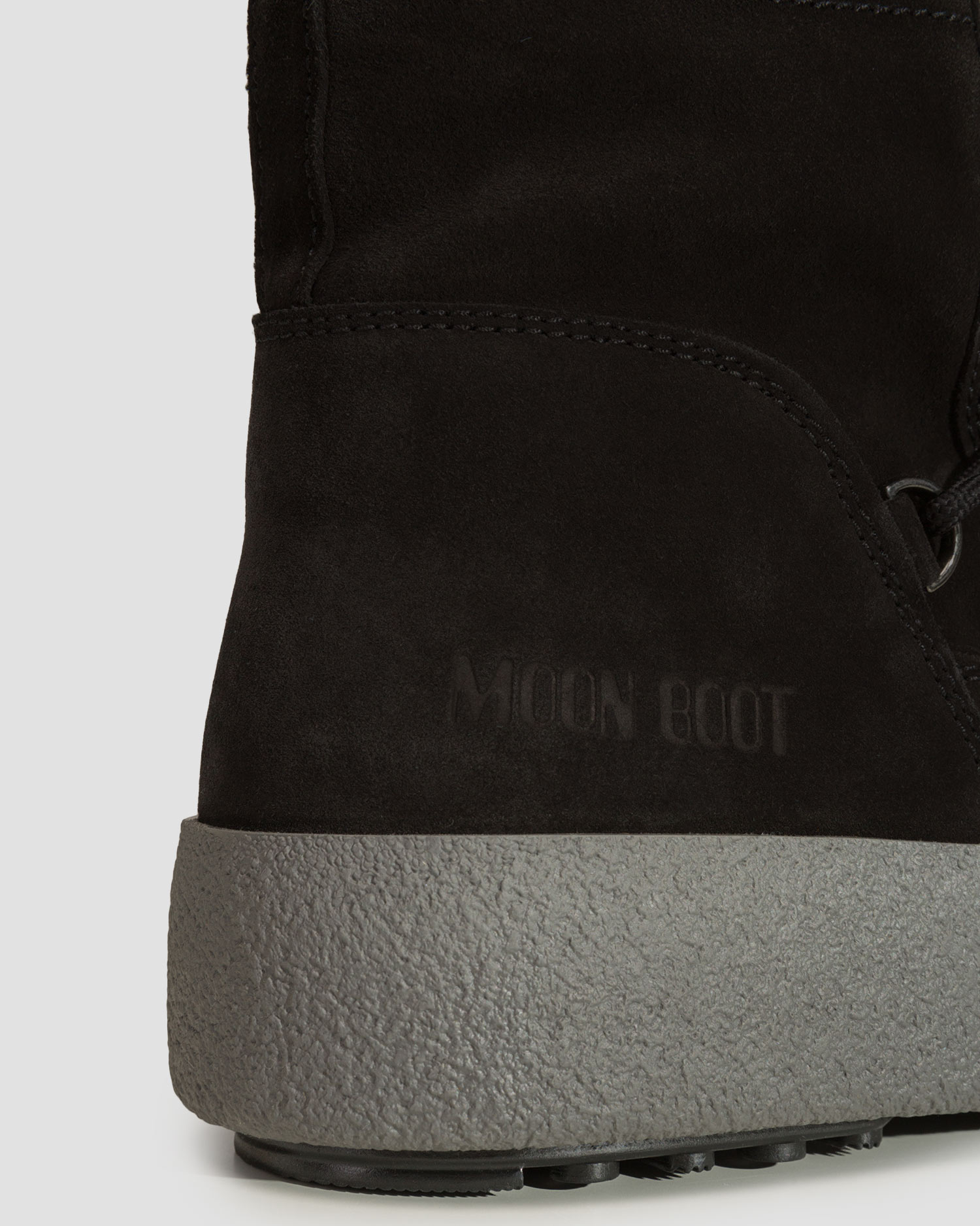 Moon Boot Mtrack Lace Suede Winterstiefel aus Wildleder für Herren in Schwarz