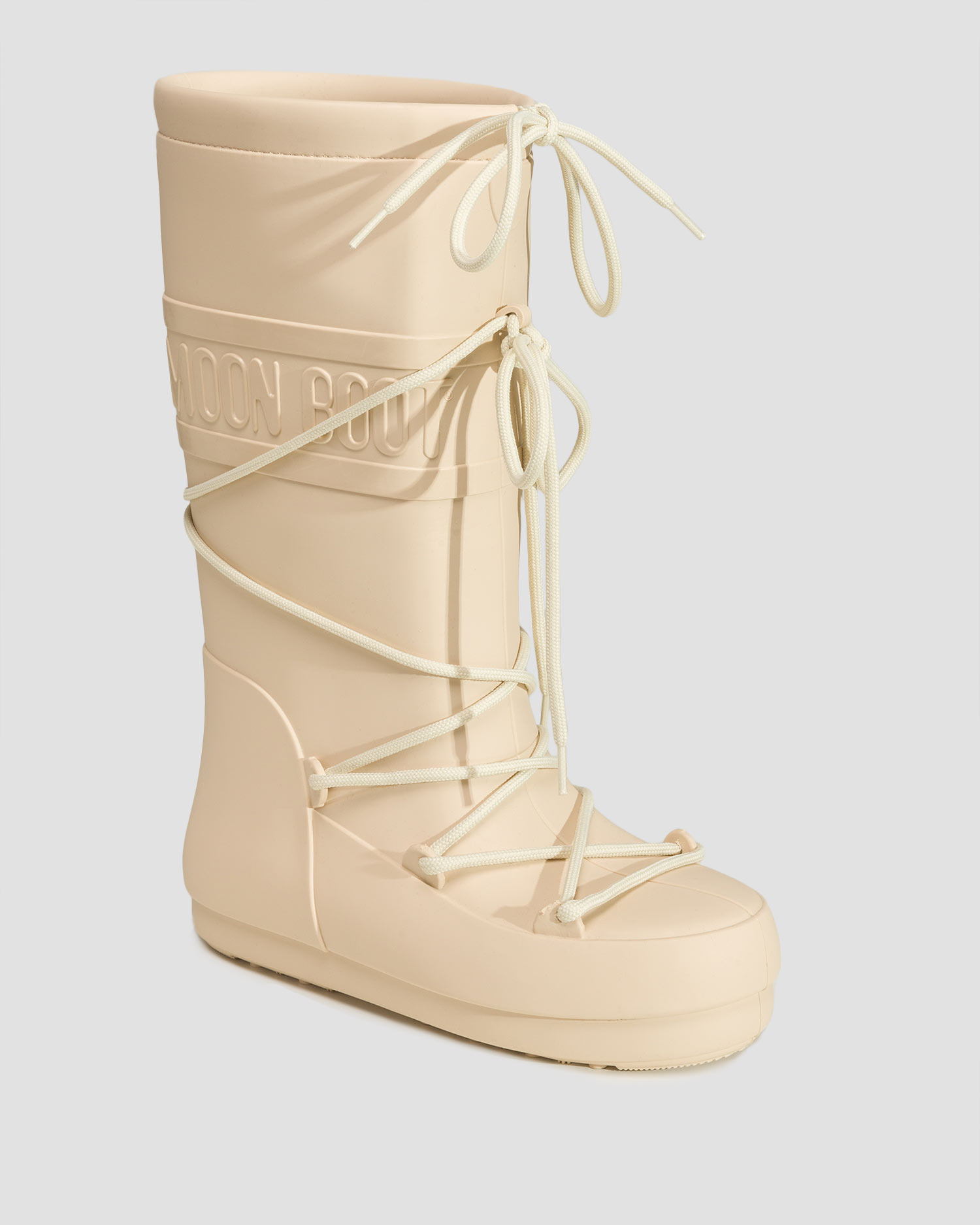 Women's wellingtons Moon Boot Rain Boots High Beige