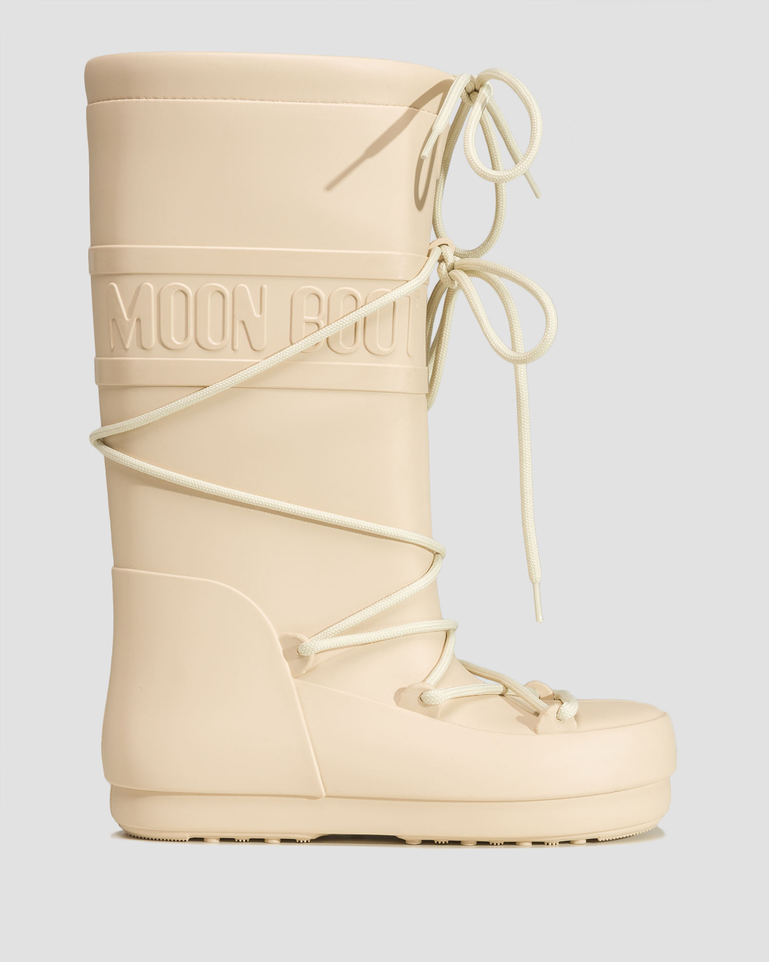 Women's wellingtons Moon Boot Rain Boots High Beige