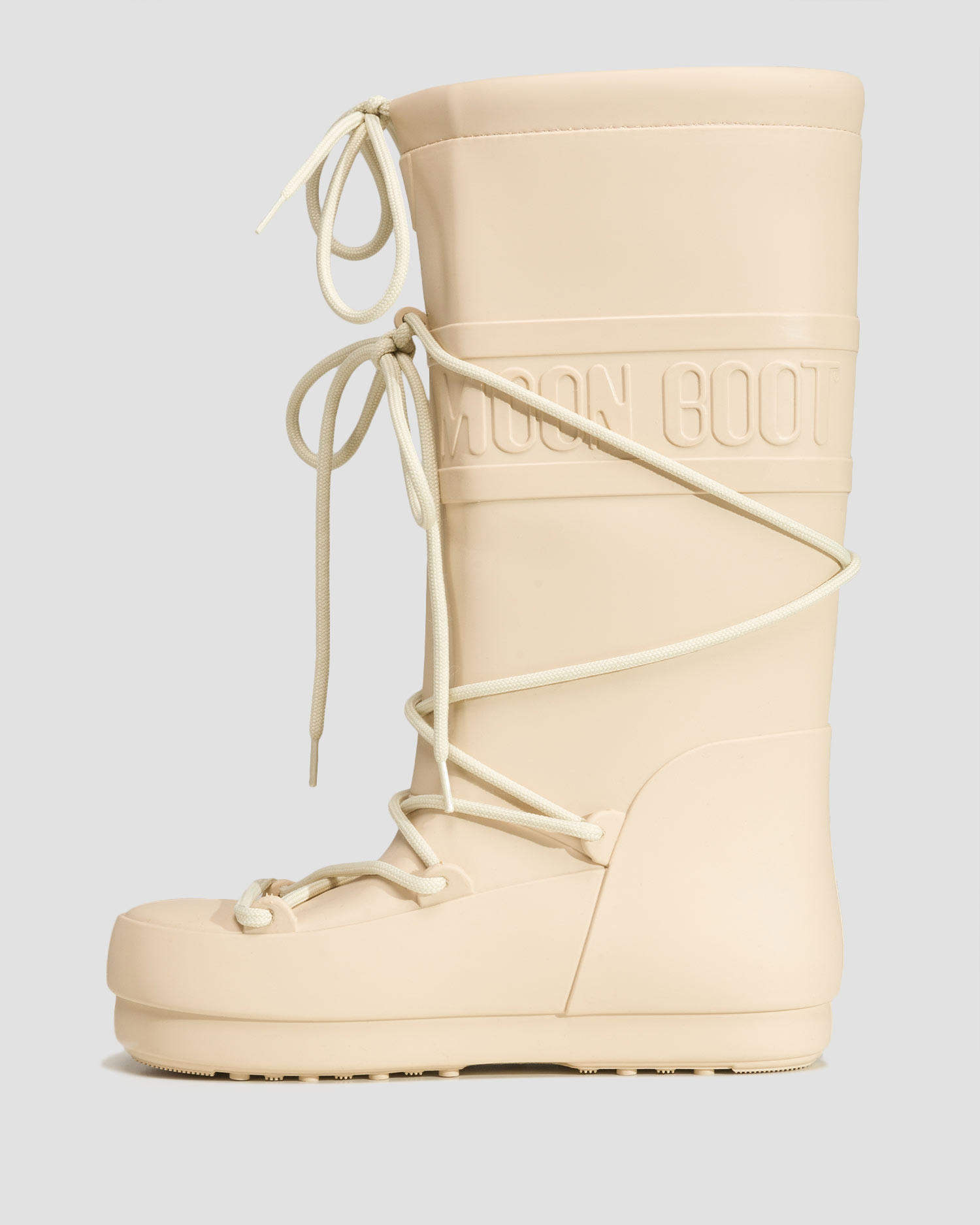Women's wellingtons Moon Boot Rain Boots High Beige