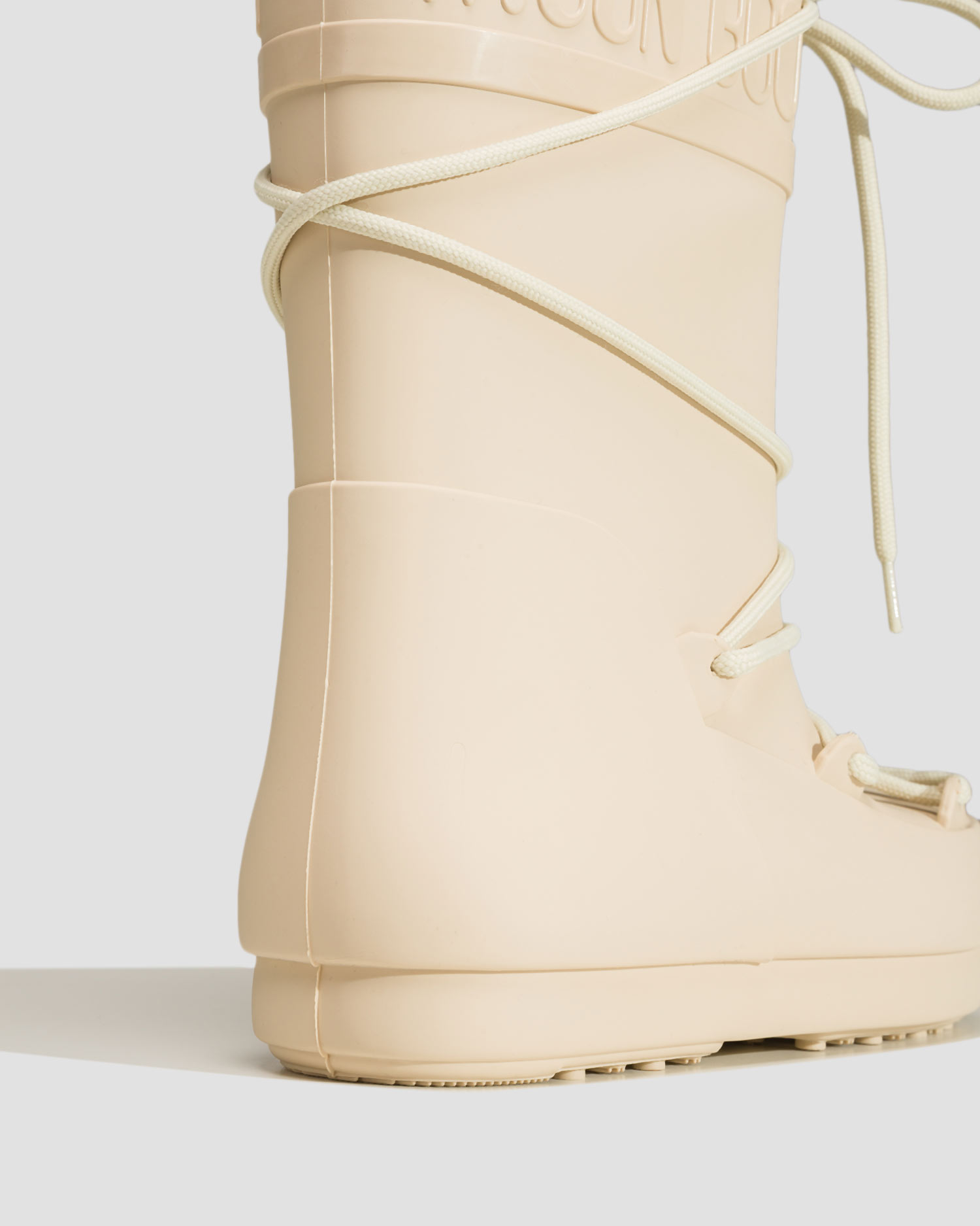 Women's wellingtons Moon Boot Rain Boots High Beige