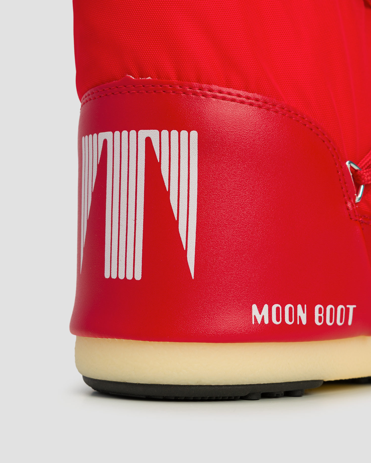 Bottes de neige rouges Moon Boot Icon Nylon