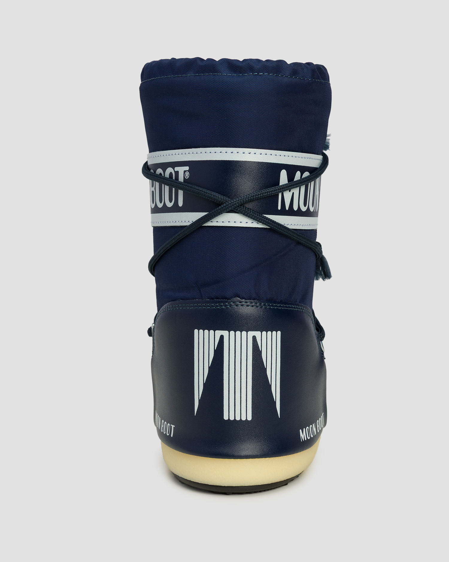 Granatowe śniegowce Moon Boot Icon Nylon