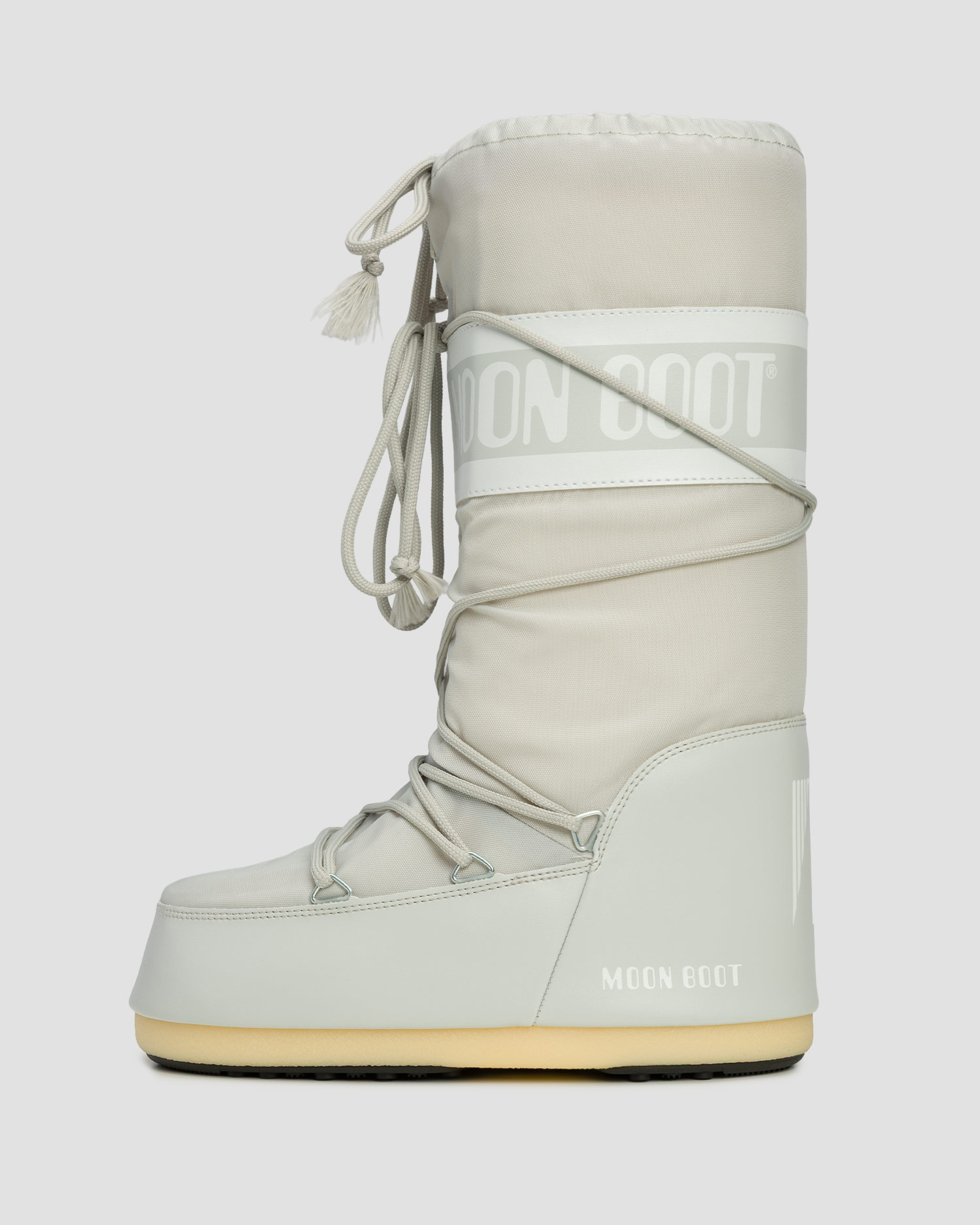 Moon Boot Icon Nylon Schneestiefel in Grau