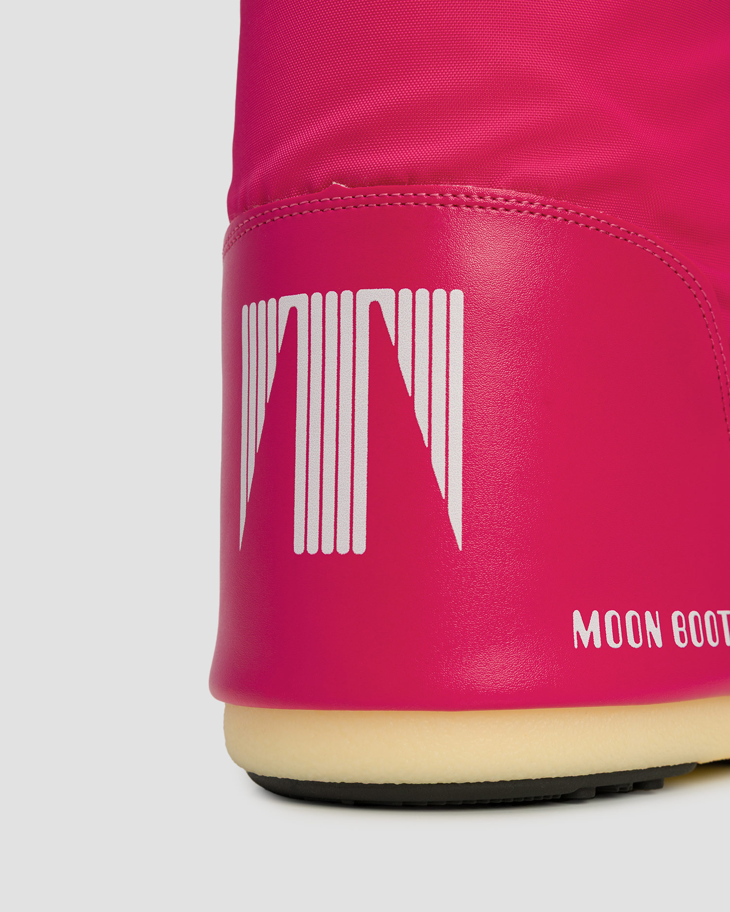 Różowe śniegowce Moon Boot Icon Nylon