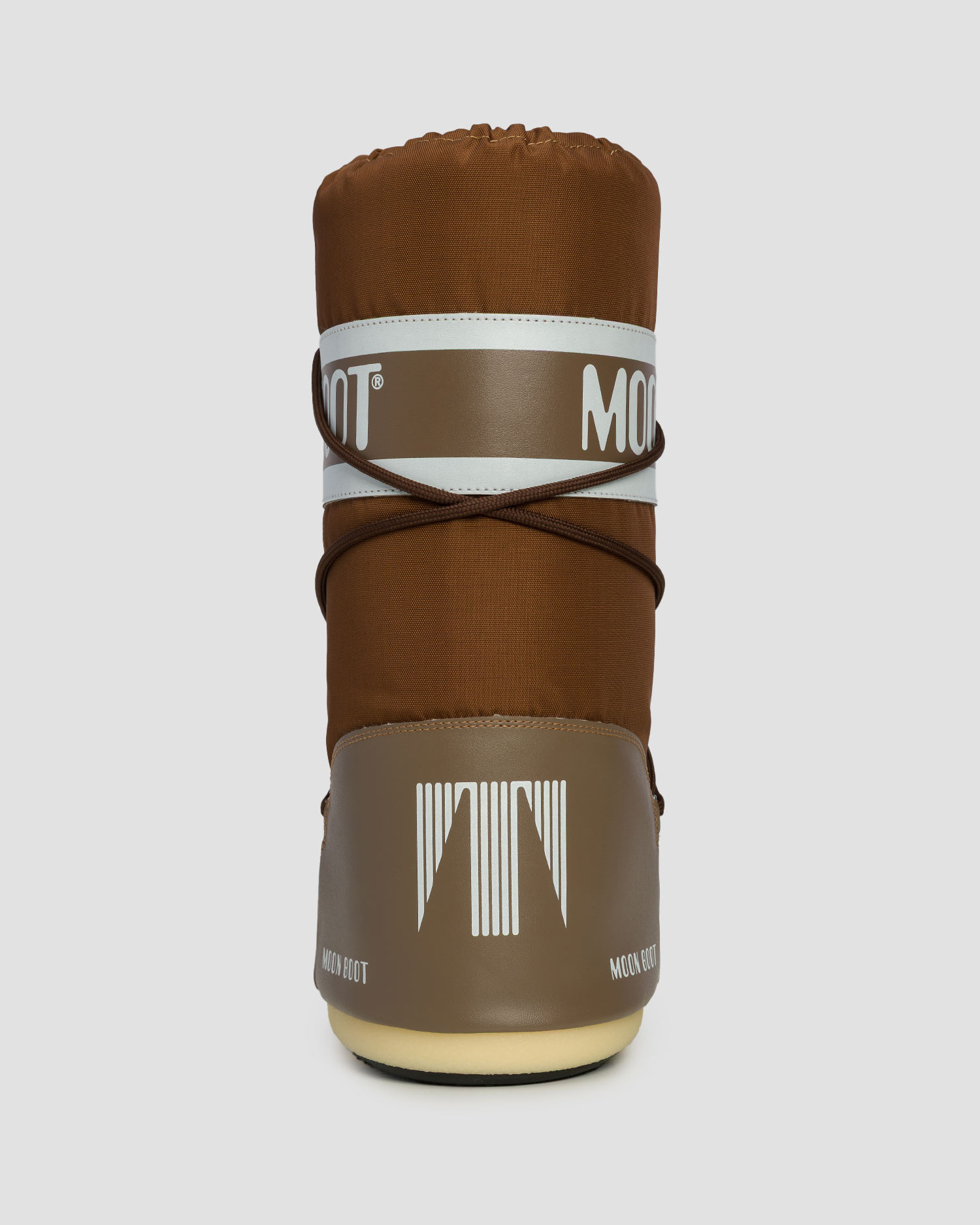 Brązowe śniegowce Moon Boot Icon Nylon