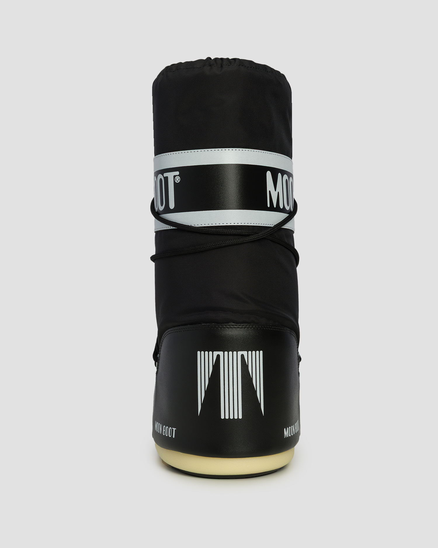 Czarne śniegowce Moon Boot Icon Nylon