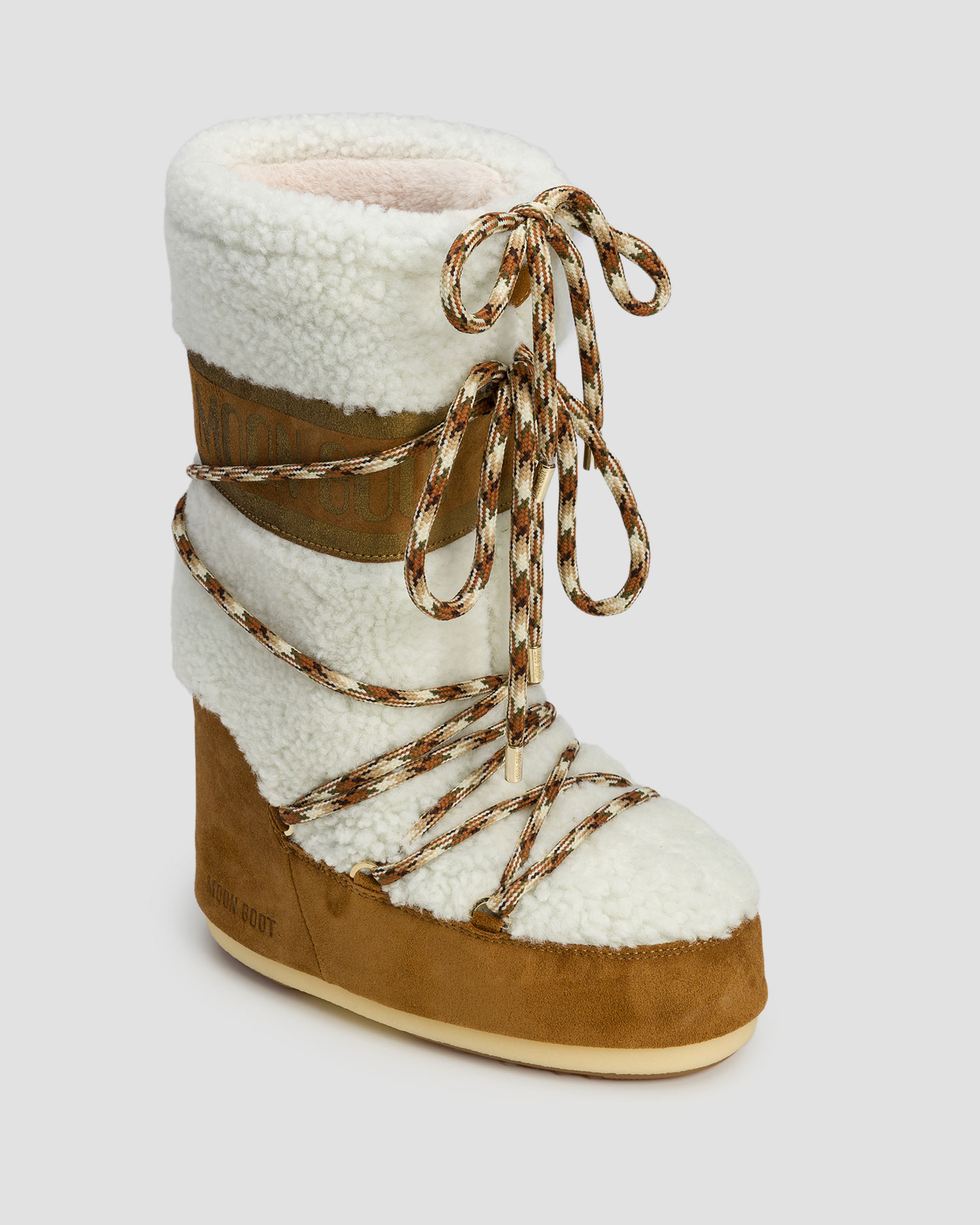 Śniegowce futrzane damskie Moon Boot Icon Shearling New