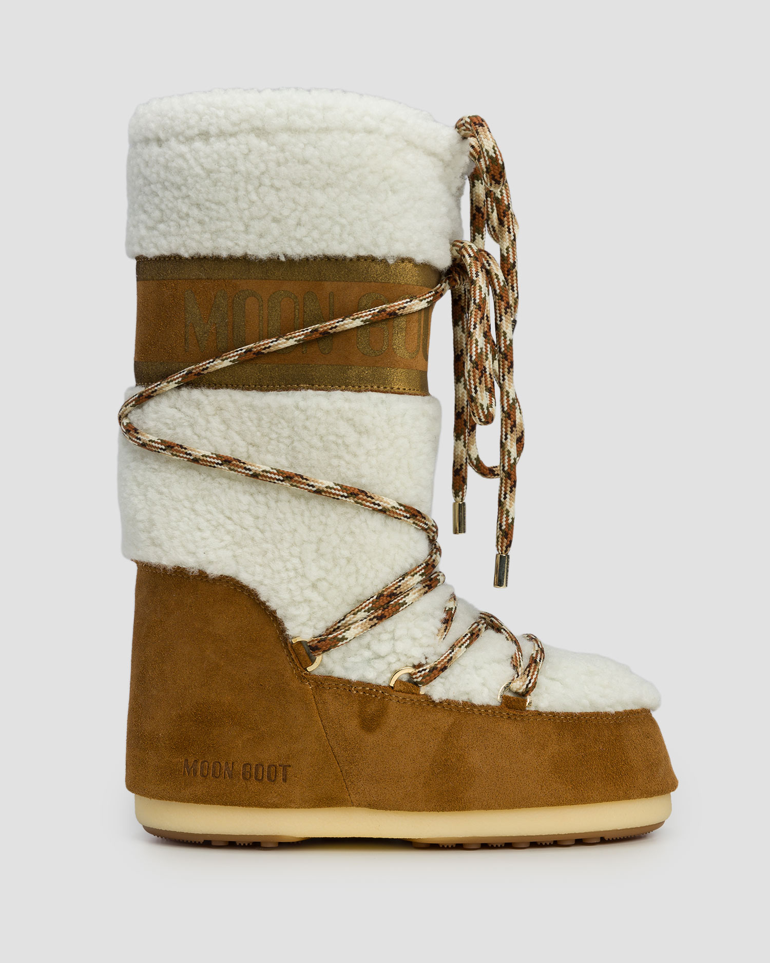 Dámske kožušinové snehule Moon Boot Icon Shearling New