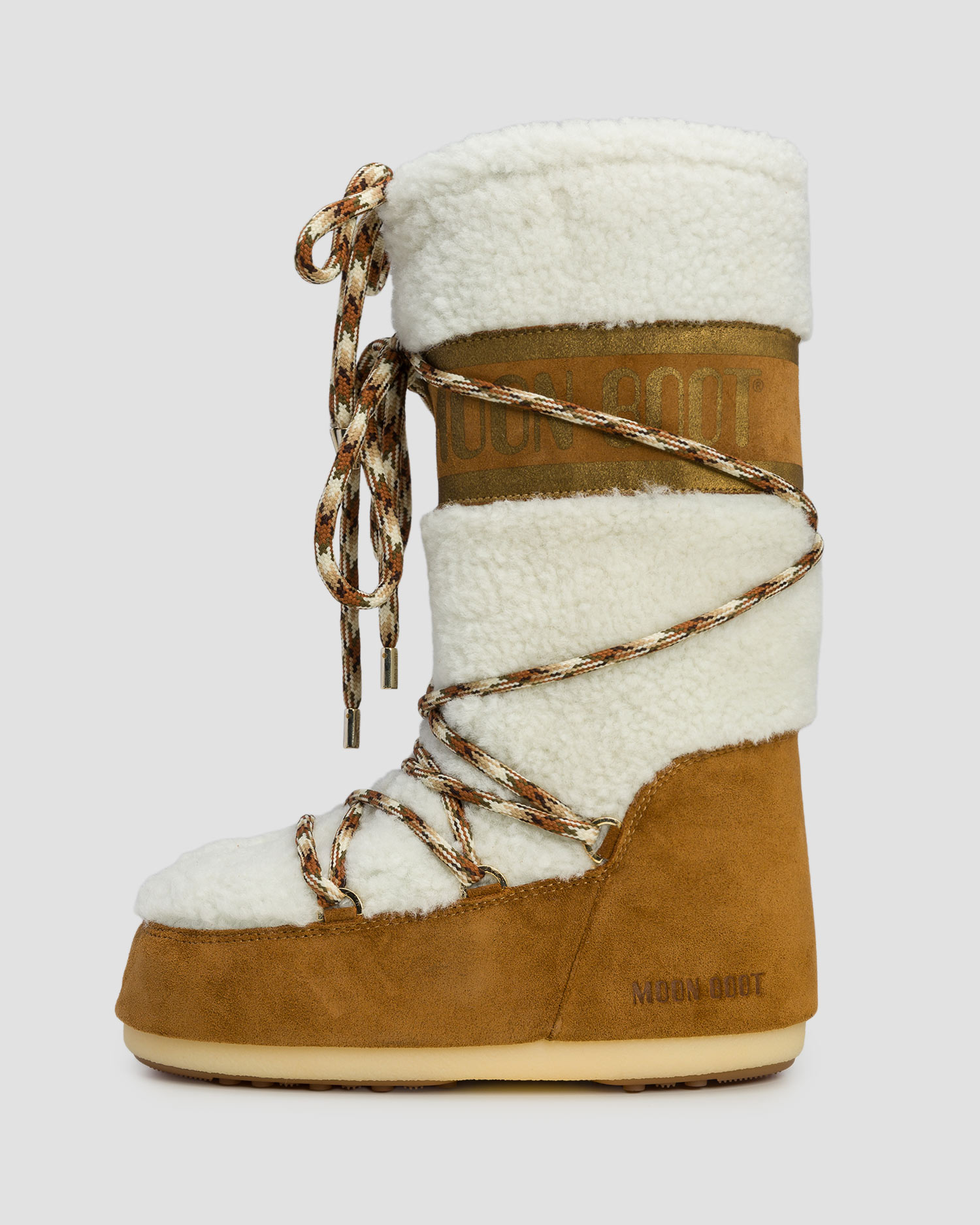 Śniegowce futrzane damskie Moon Boot Icon Shearling New