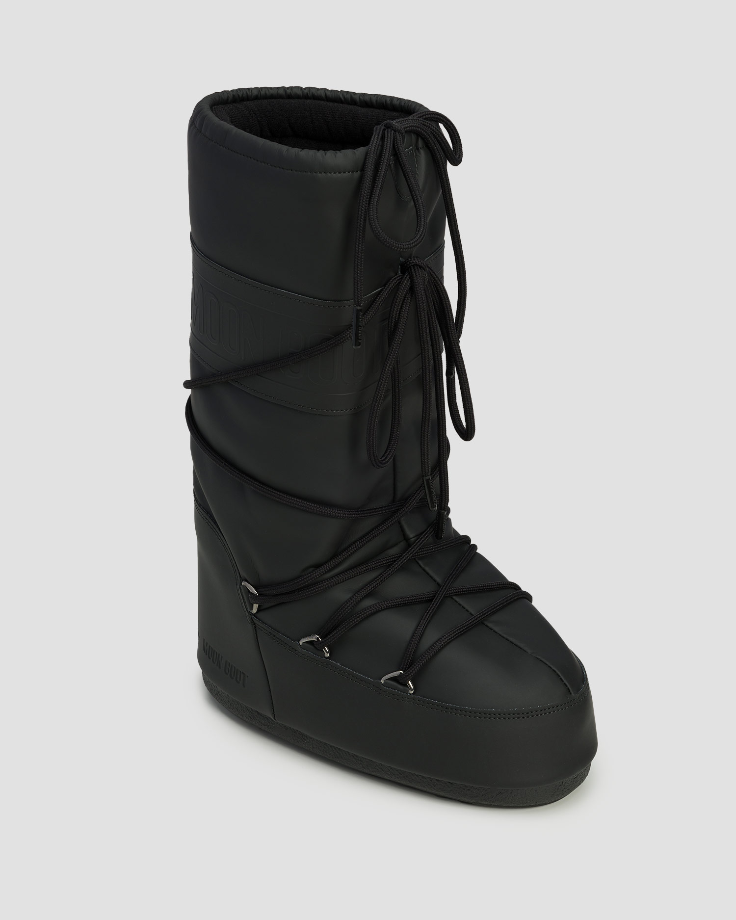 Czarne śniegowce damskie Moon Boot Icon Rubber