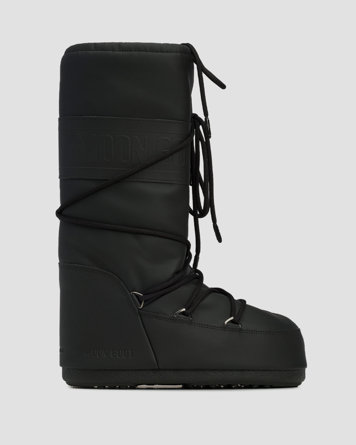 Czarne śniegowce damskie Moon Boot Icon Rubber