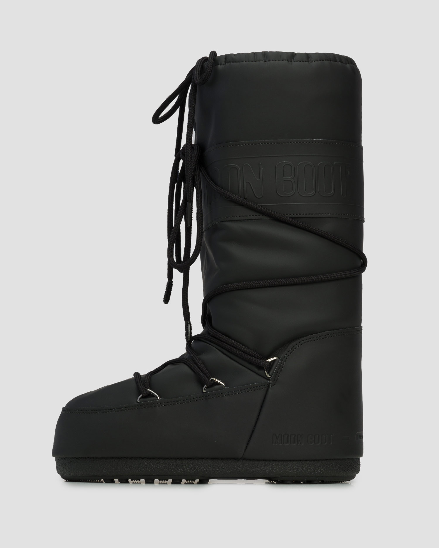 Czarne śniegowce damskie Moon Boot Icon Rubber